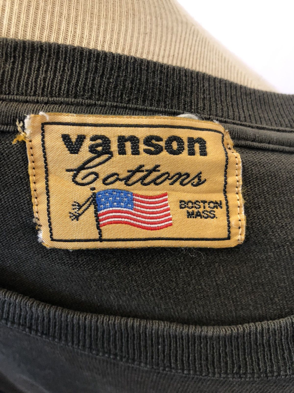 Vanson Leathers Vintage Vanson Leather Big Logo Longsleeve shirts Size US M / EU 48-50 / 2 - 3 Thumbnail
