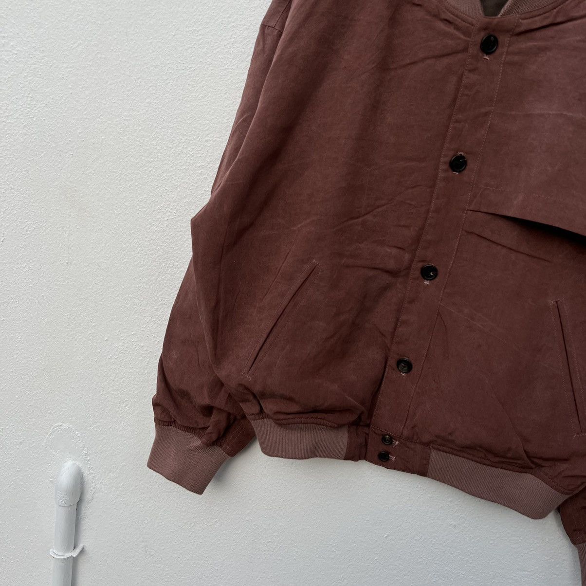 Japanese Brand VINTAGE BOMBER JACKET PAPAS JAPAN BIG LOGO STREETWEAR STYLE Size US M / EU 48-50 / 2 - 4 Thumbnail