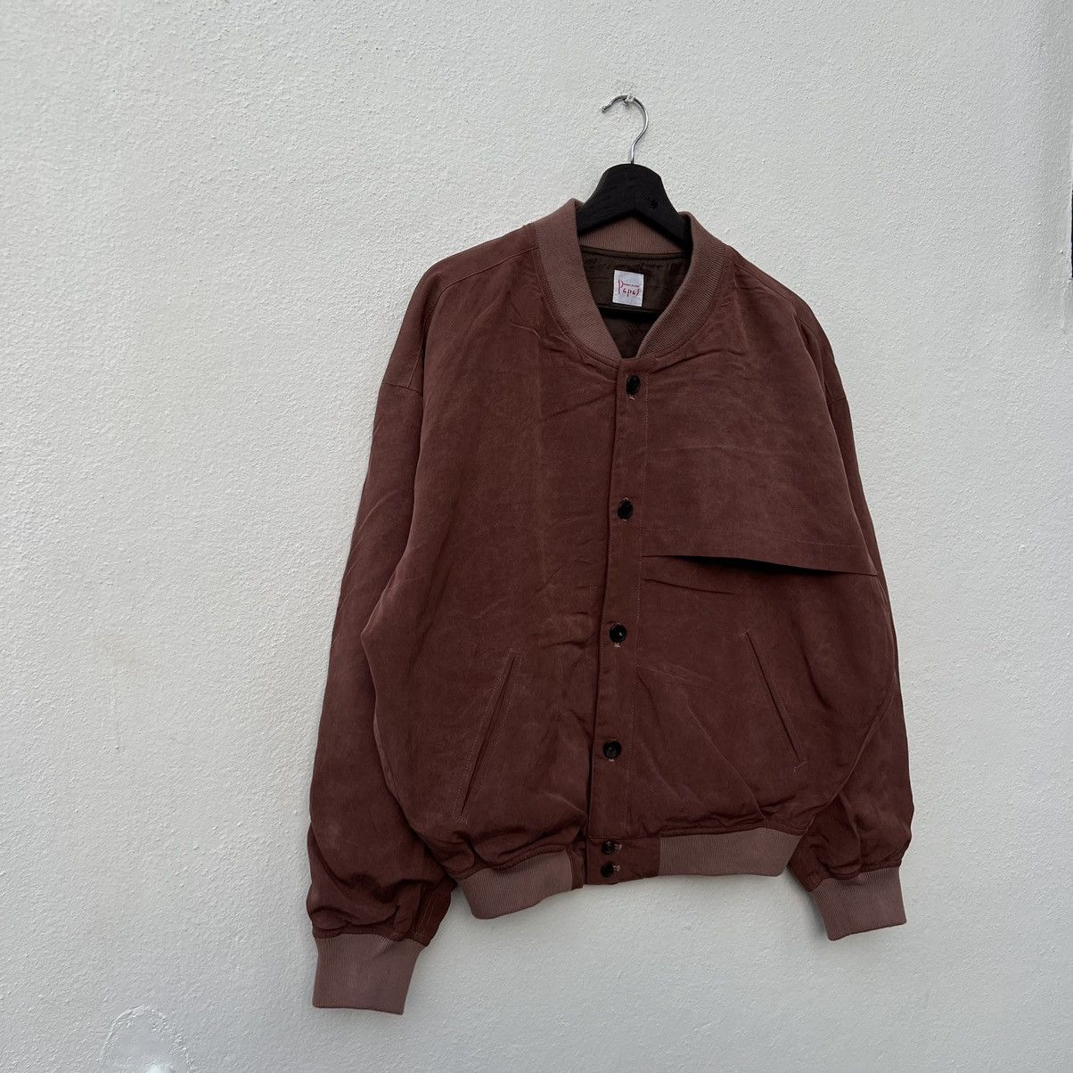 Japanese Brand VINTAGE BOMBER JACKET PAPAS JAPAN BIG LOGO STREETWEAR STYLE Size US M / EU 48-50 / 2 - 5 Thumbnail