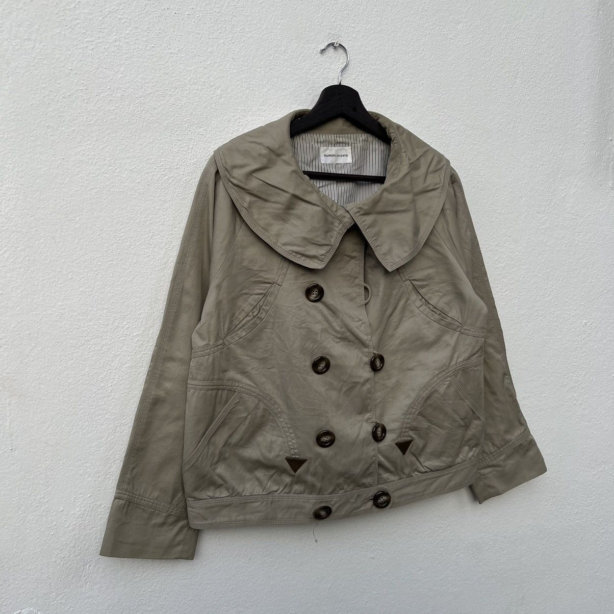 Issey Miyake VINTAGE ISSEY MIYAKE TSUMORI CHISATO DOUBLE COLLAR Size US M / EU 48-50 / 2 - 5 Thumbnail