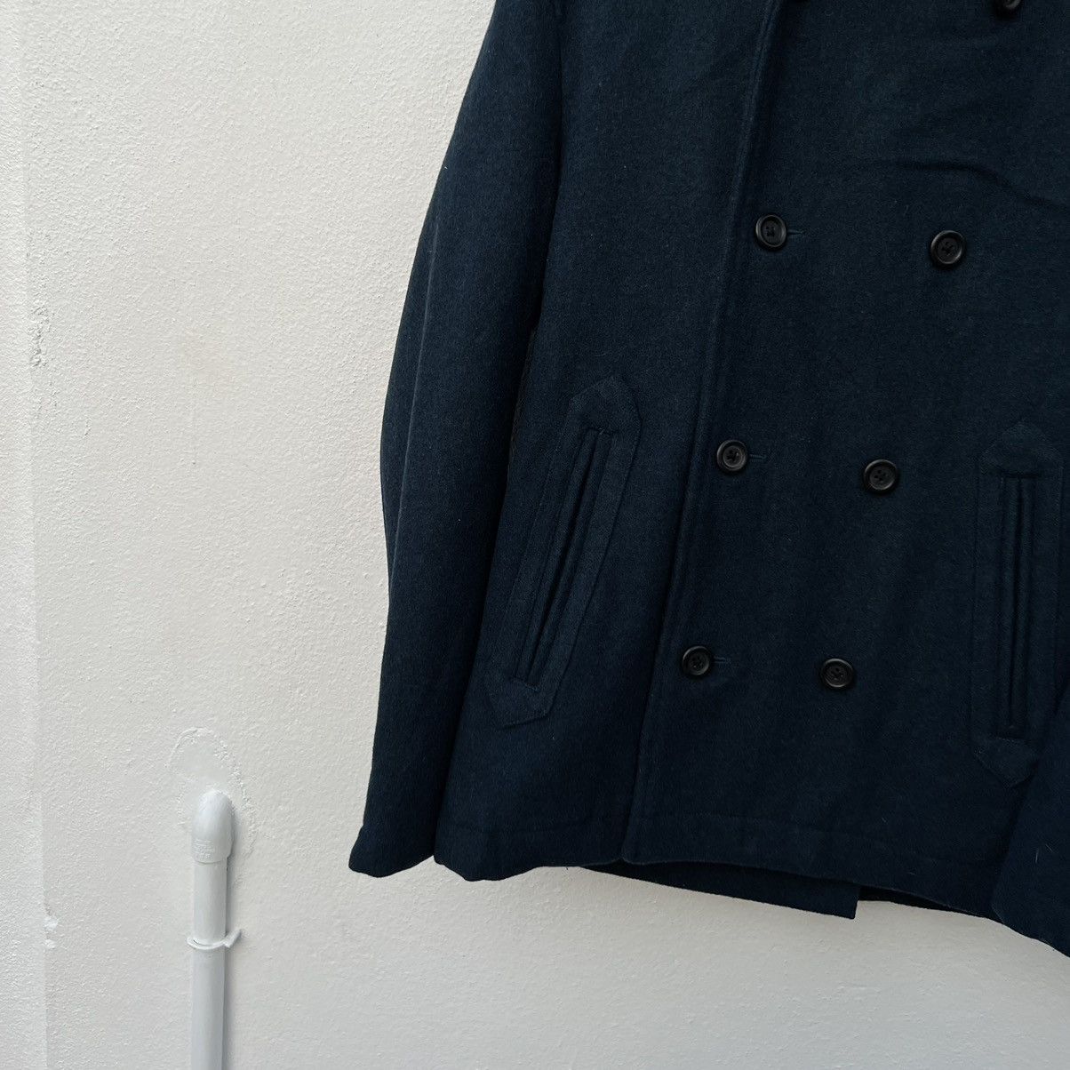 Japanese Brand RARE WOOL JACKET DOUBLE BREAST HAMNETT Size US L / EU 52-54 / 3 - 4 Thumbnail