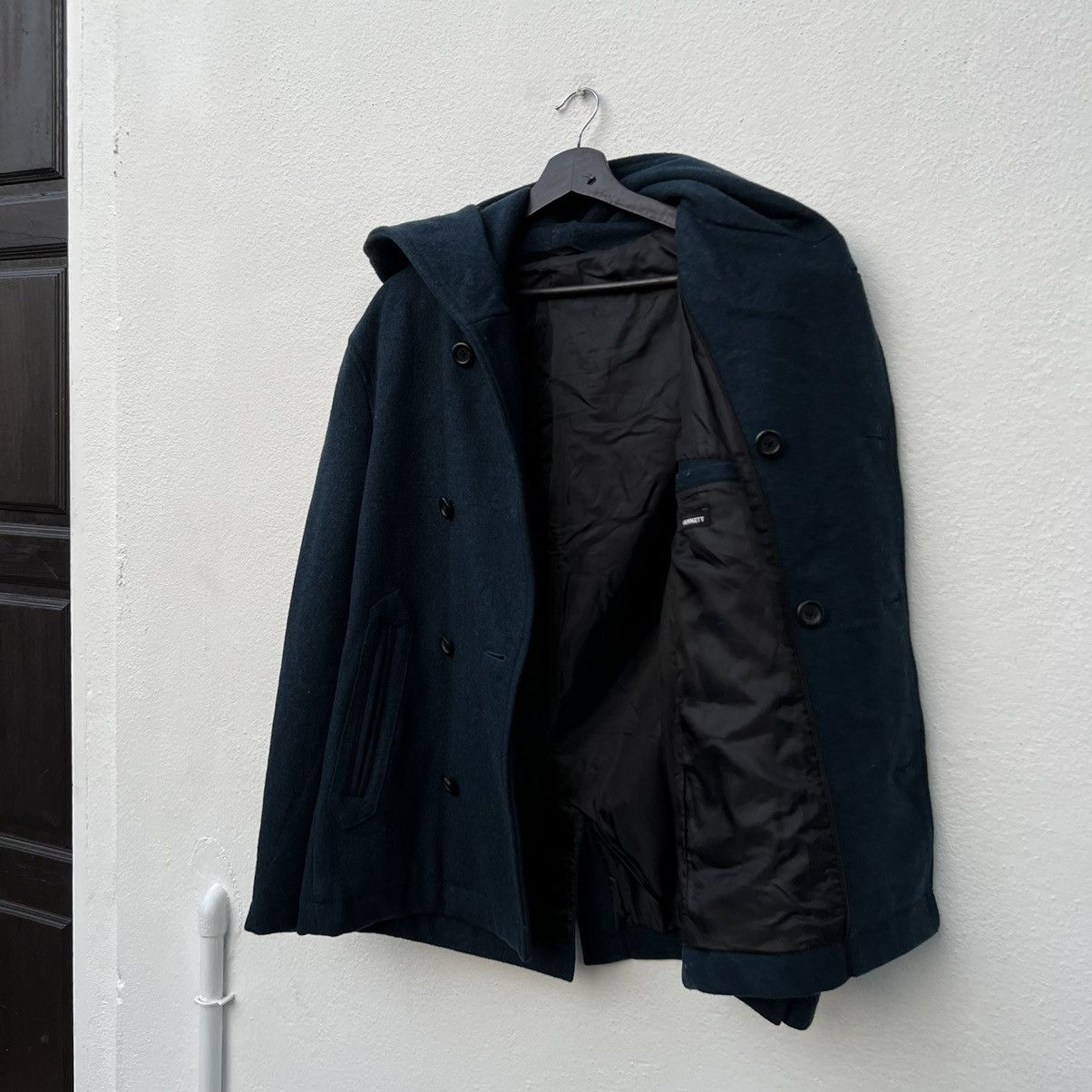 Japanese Brand RARE WOOL JACKET DOUBLE BREAST HAMNETT Size US L / EU 52-54 / 3 - 11 Thumbnail