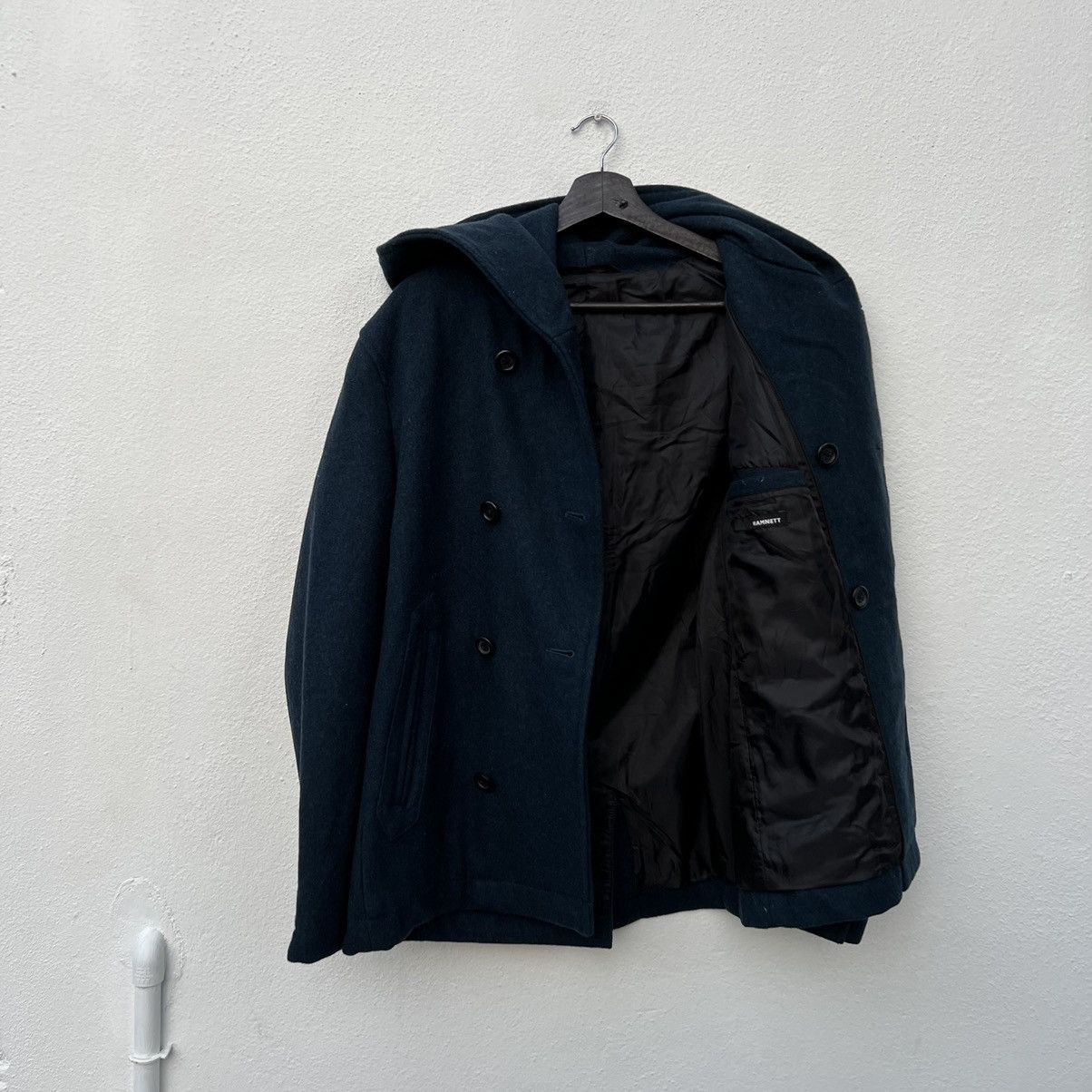 Japanese Brand RARE WOOL JACKET DOUBLE BREAST HAMNETT Size US L / EU 52-54 / 3 - 10 Thumbnail