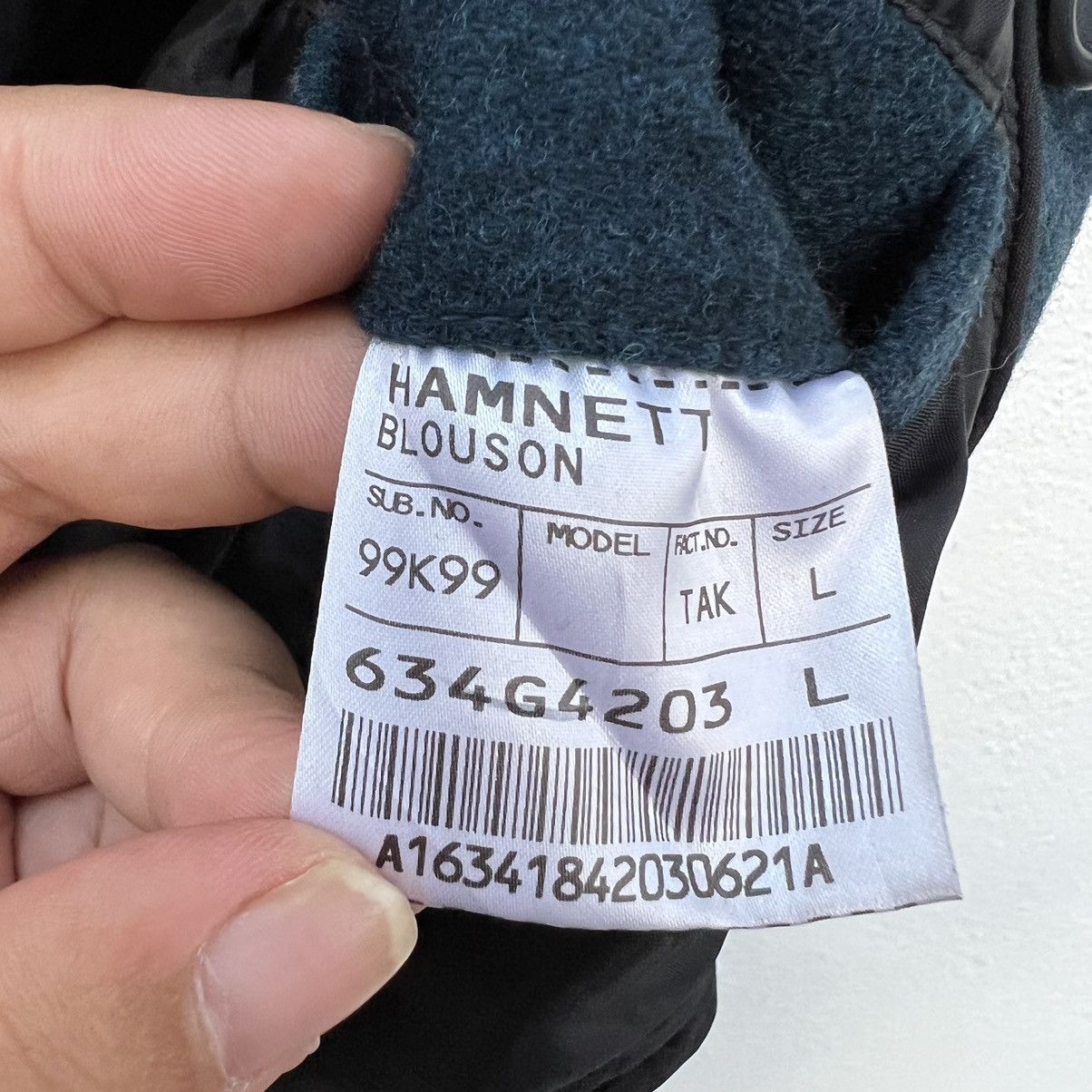 Japanese Brand RARE WOOL JACKET DOUBLE BREAST HAMNETT Size US L / EU 52-54 / 3 - 13 Thumbnail