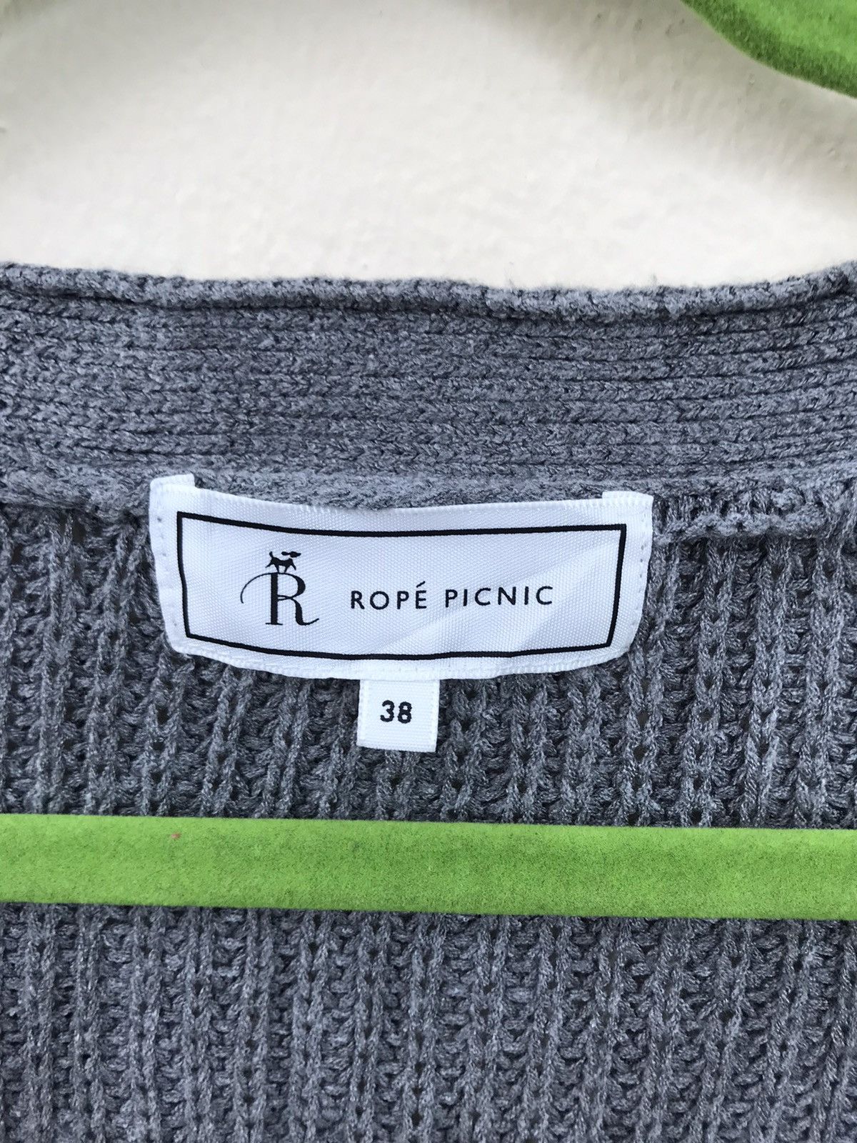 Aran Isles Knitwear Rope Picnic Knit Chunky Cardigan Nice Design Size L / US 10 / IT 46 - 11 Thumbnail
