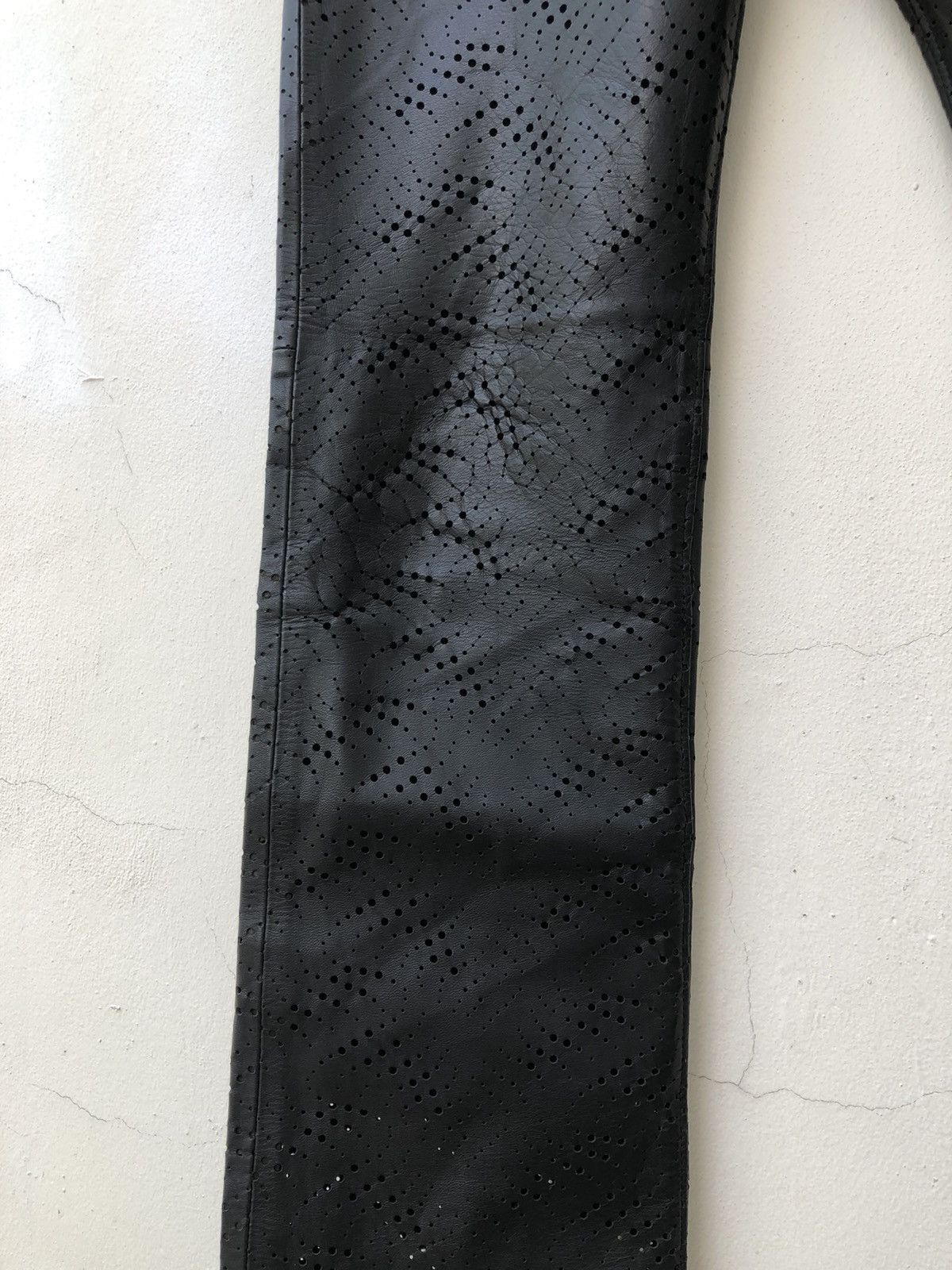 Leather Obelisk Made in Japan Black Horse Leather Pant Size US 29 - 11 Thumbnail