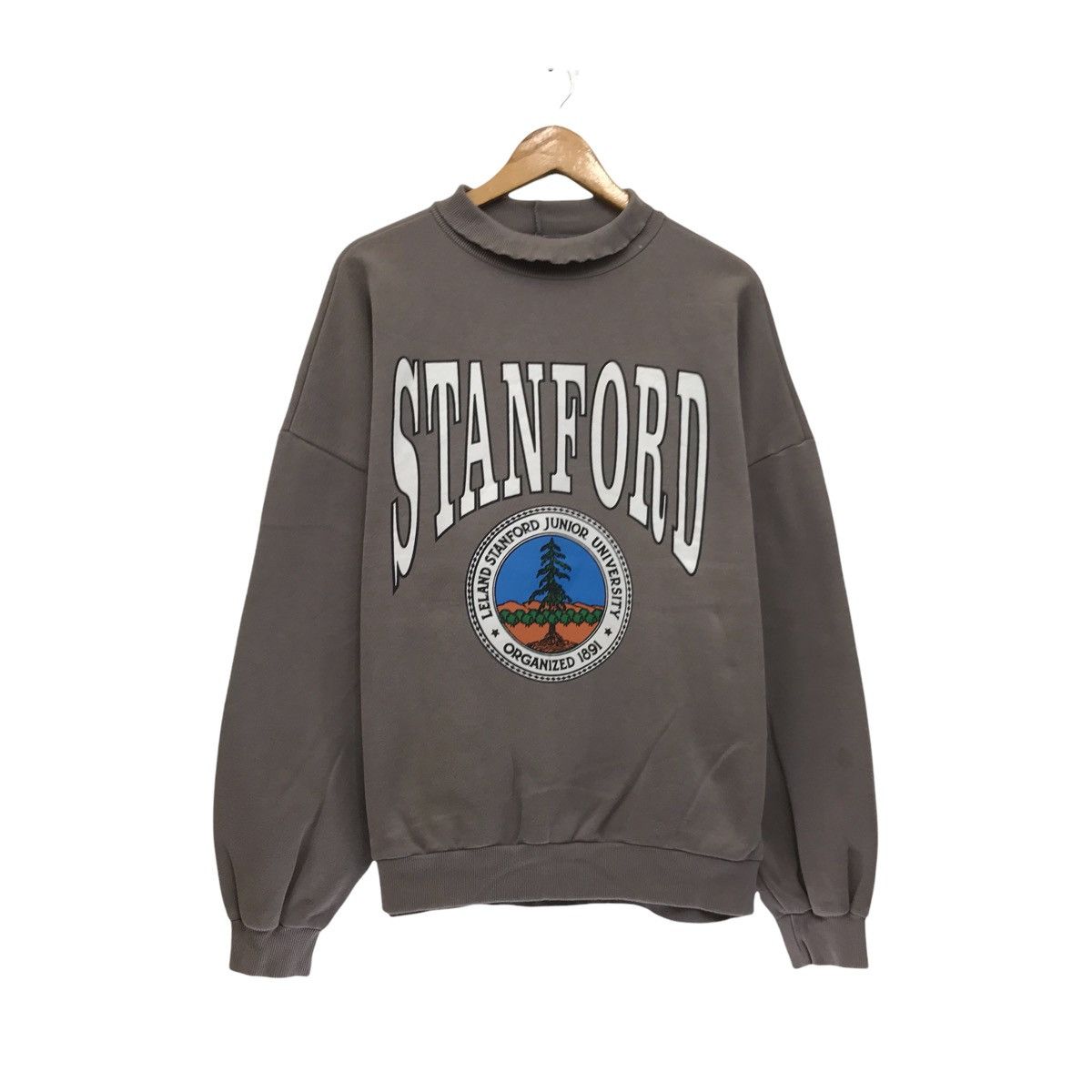 Vintage Vintage Leland Stanford Junior University College Sweatshirt Size US L / EU 52-54 / 3 - 1 Thumbnail