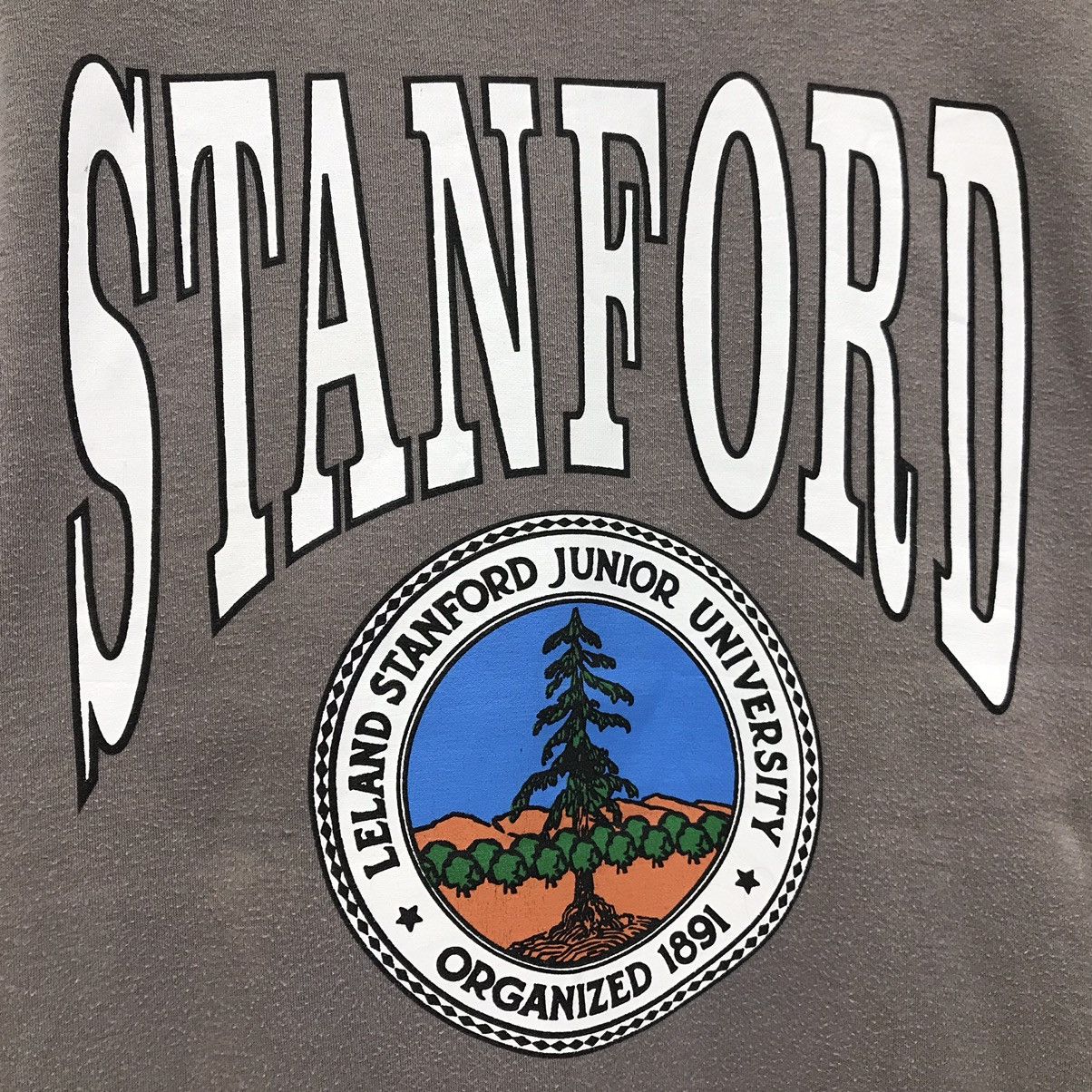 Vintage Vintage Leland Stanford Junior University College Sweatshirt Size US L / EU 52-54 / 3 - 3 Thumbnail