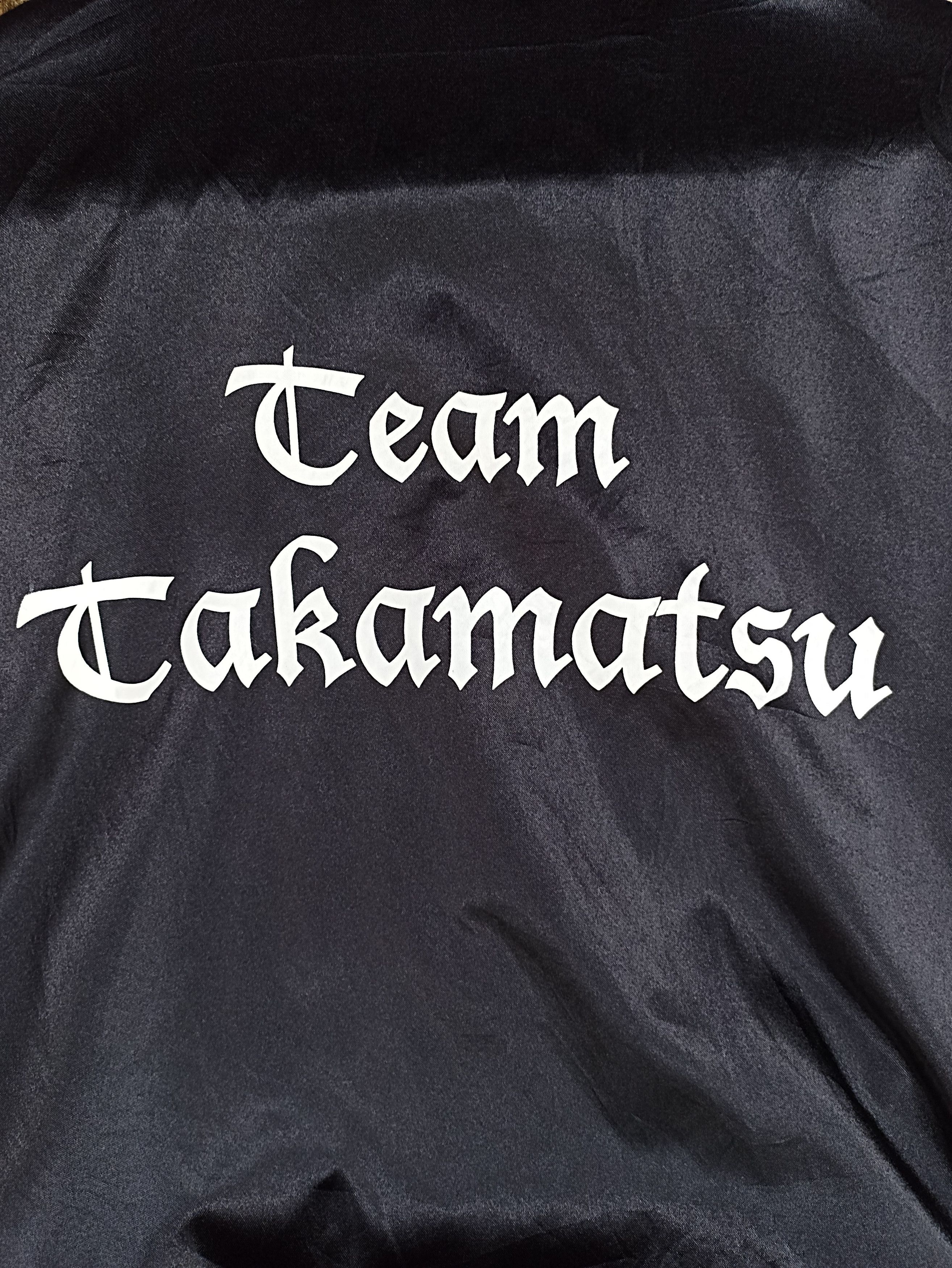 Japanese Brand × Vintage Vintage nylon Varsity team cakamatsu logo Size US L / EU 52-54 / 3 - 4 Thumbnail