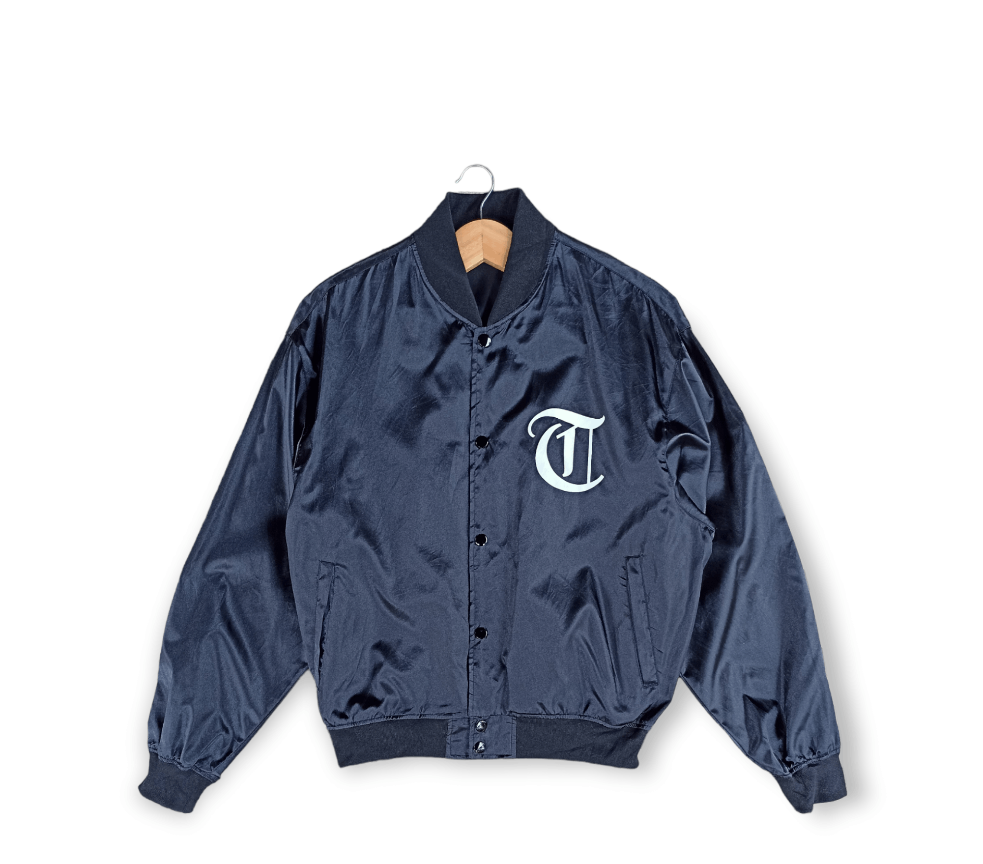 Japanese Brand × Vintage Vintage nylon Varsity team cakamatsu logo Size US L / EU 52-54 / 3 - 1 Thumbnail