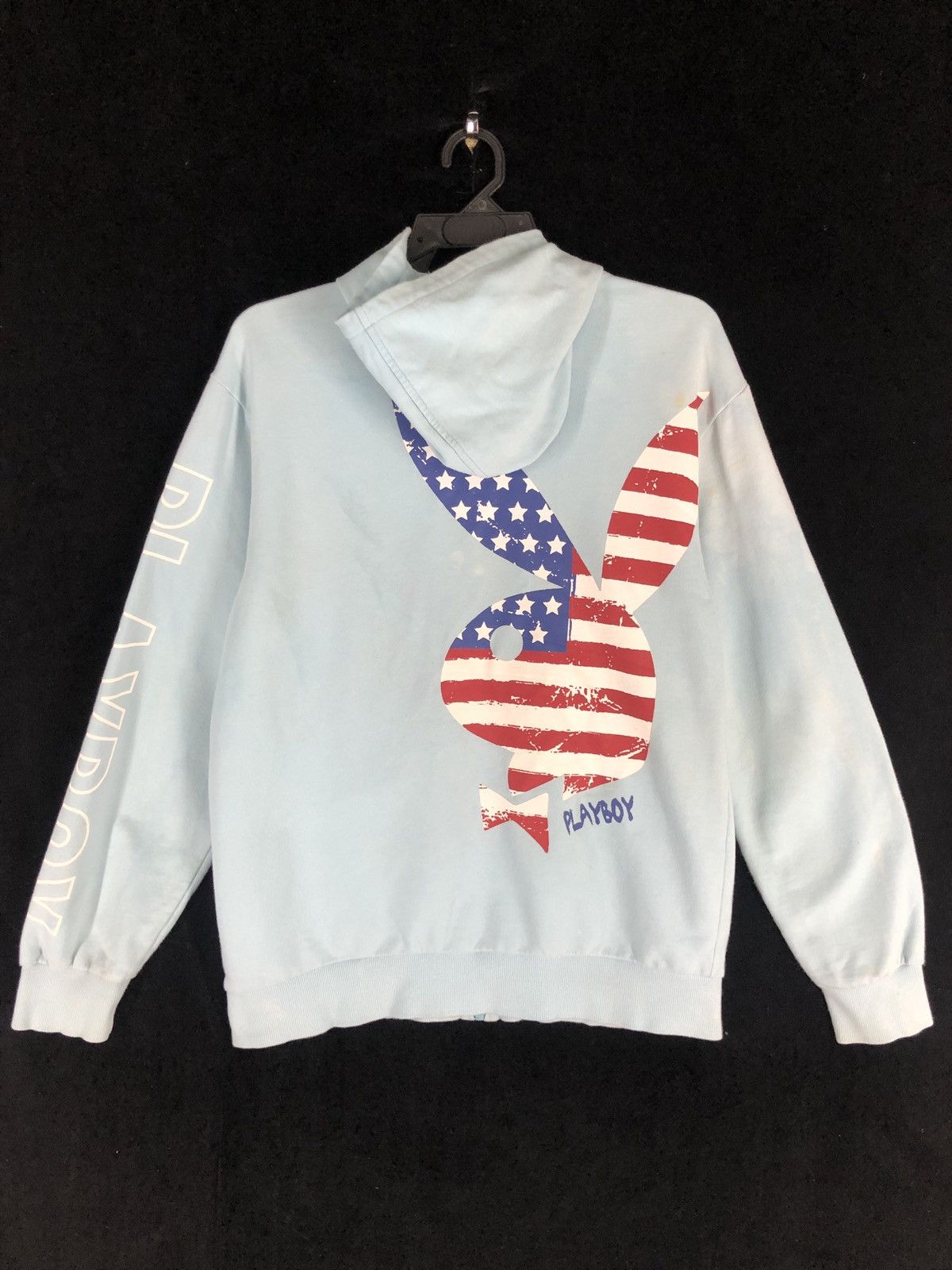 Playboy × Vintage Playboy Sweatshirt 1953 Big Logo Hoodies Pullover Size US M / EU 48-50 / 2 - 1 Thumbnail