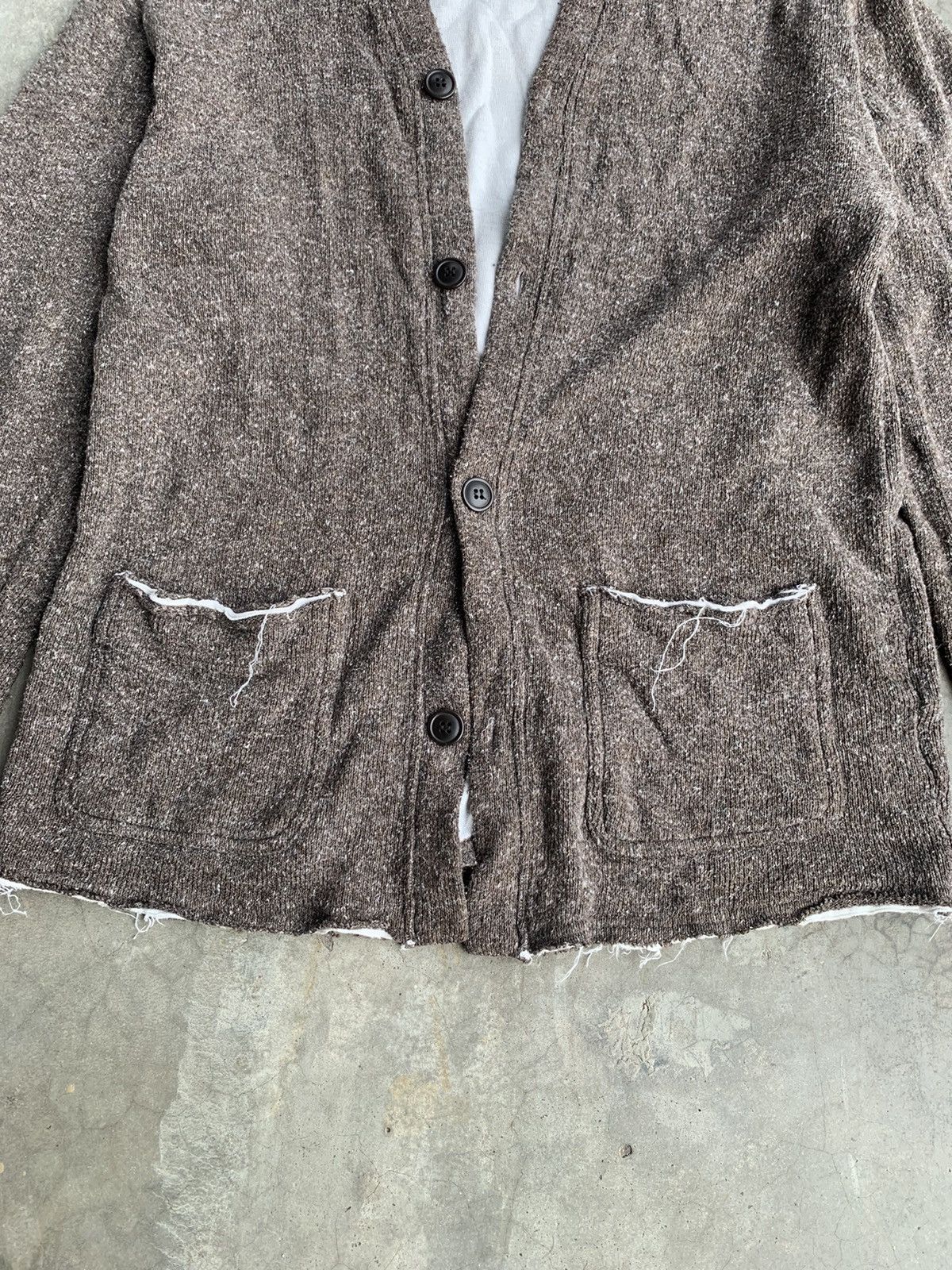 R.Newbold Made In Japan R Newbold Distressed Cardigan Jacket Size US M / EU 48-50 / 2 - 2 Thumbnail