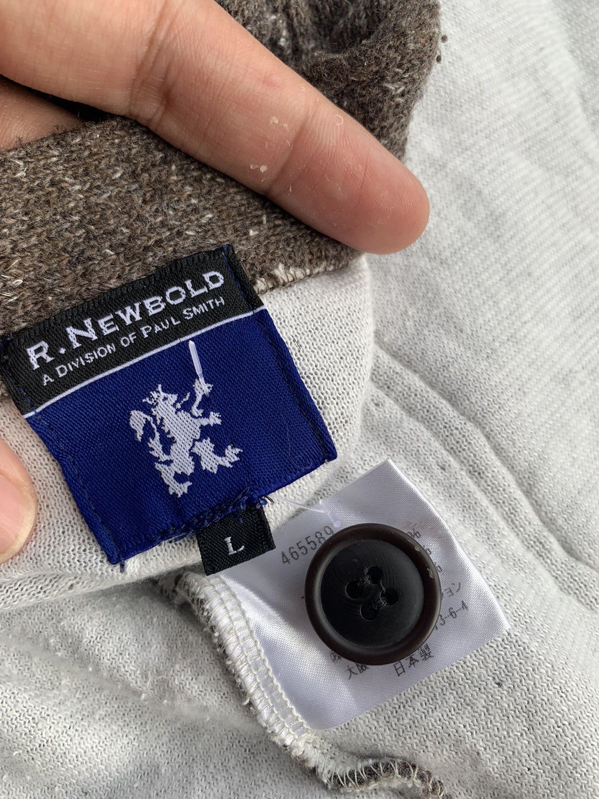 R.Newbold Made In Japan R Newbold Distressed Cardigan Jacket Size US M / EU 48-50 / 2 - 4 Thumbnail