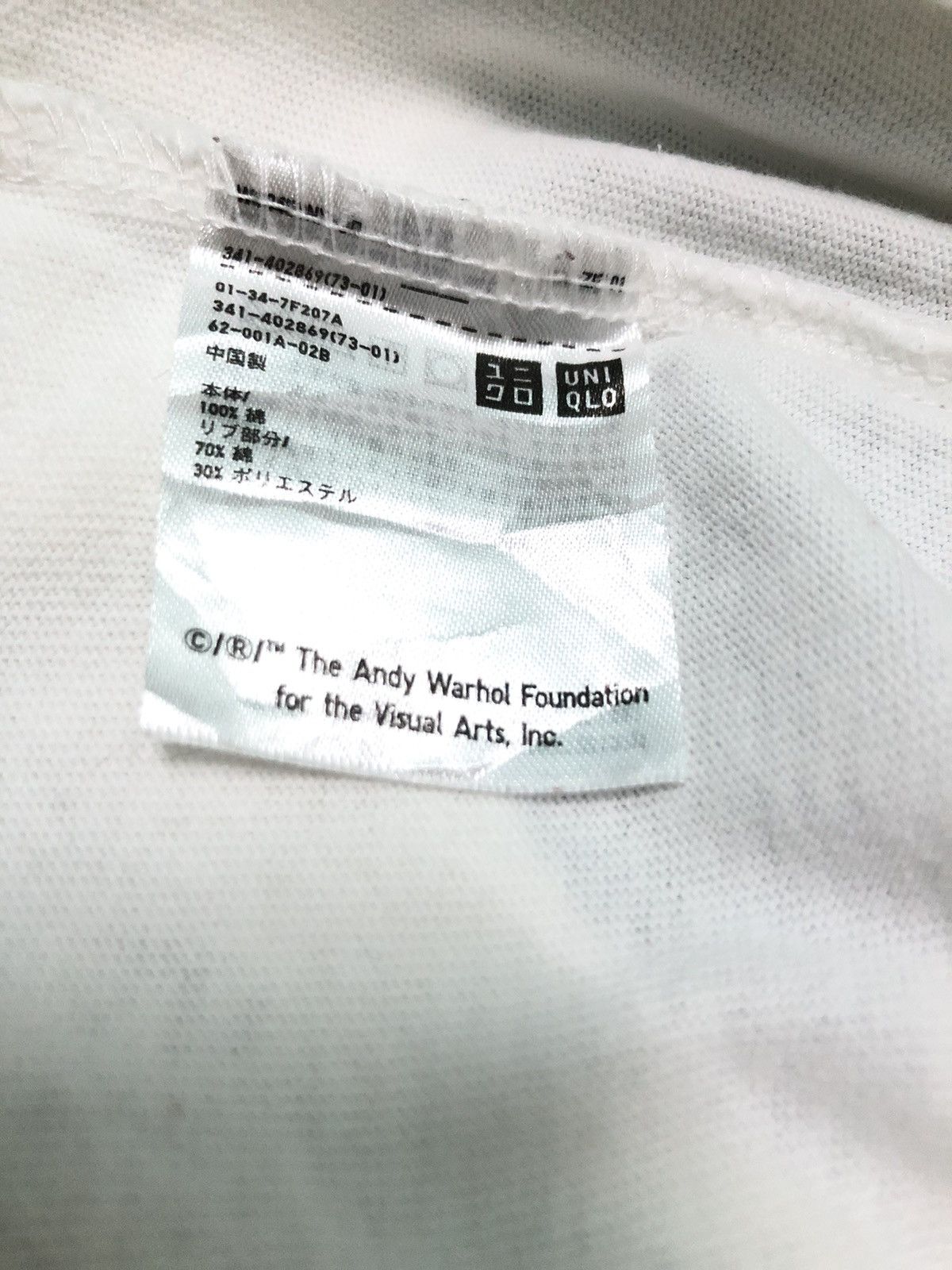 Andy Warhol × Uniqlo × Vintage VINTAGE ANDY WARHOL x UNIQLO VISIT NEW YORK VISUAL ART SHIRT Size US M / EU 48-50 / 2 - 6 Thumbnail