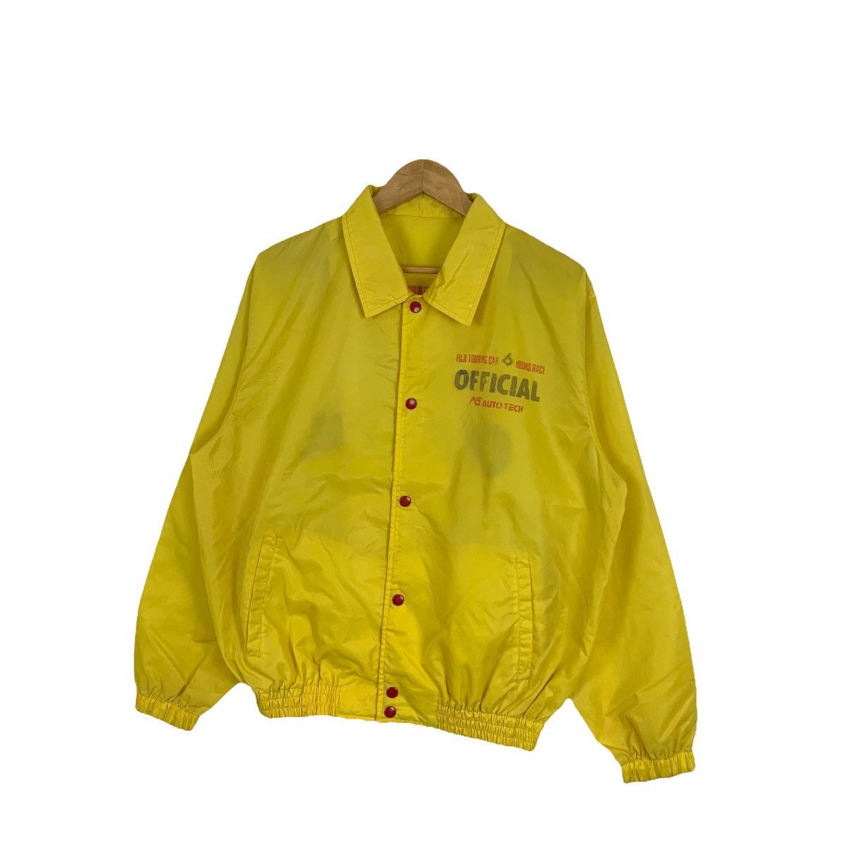 Japanese Brand × Vintage Vintage FUJI Touring Car Hours Race Windbreaker Coach Jacket Size US L / EU 52-54 / 3 - 4 Thumbnail