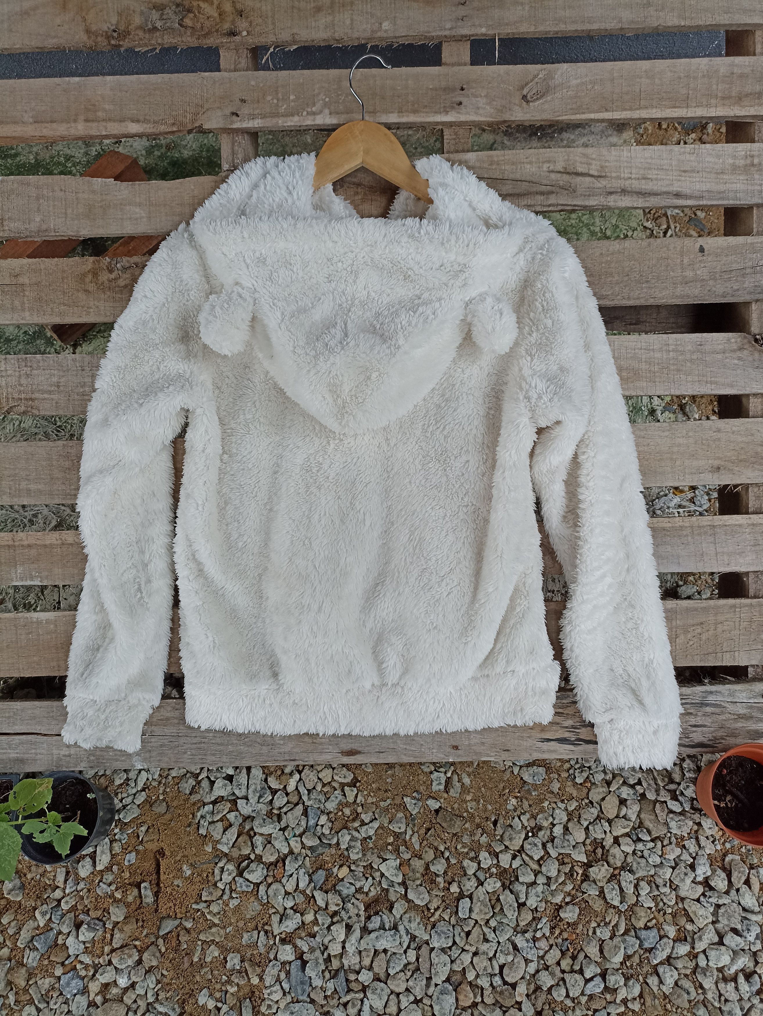 Japanese Brand (Women) tutu anna fuzzy fleece bear ear hoodie Size M / US 6-8 / IT 42-44 - 4 Thumbnail