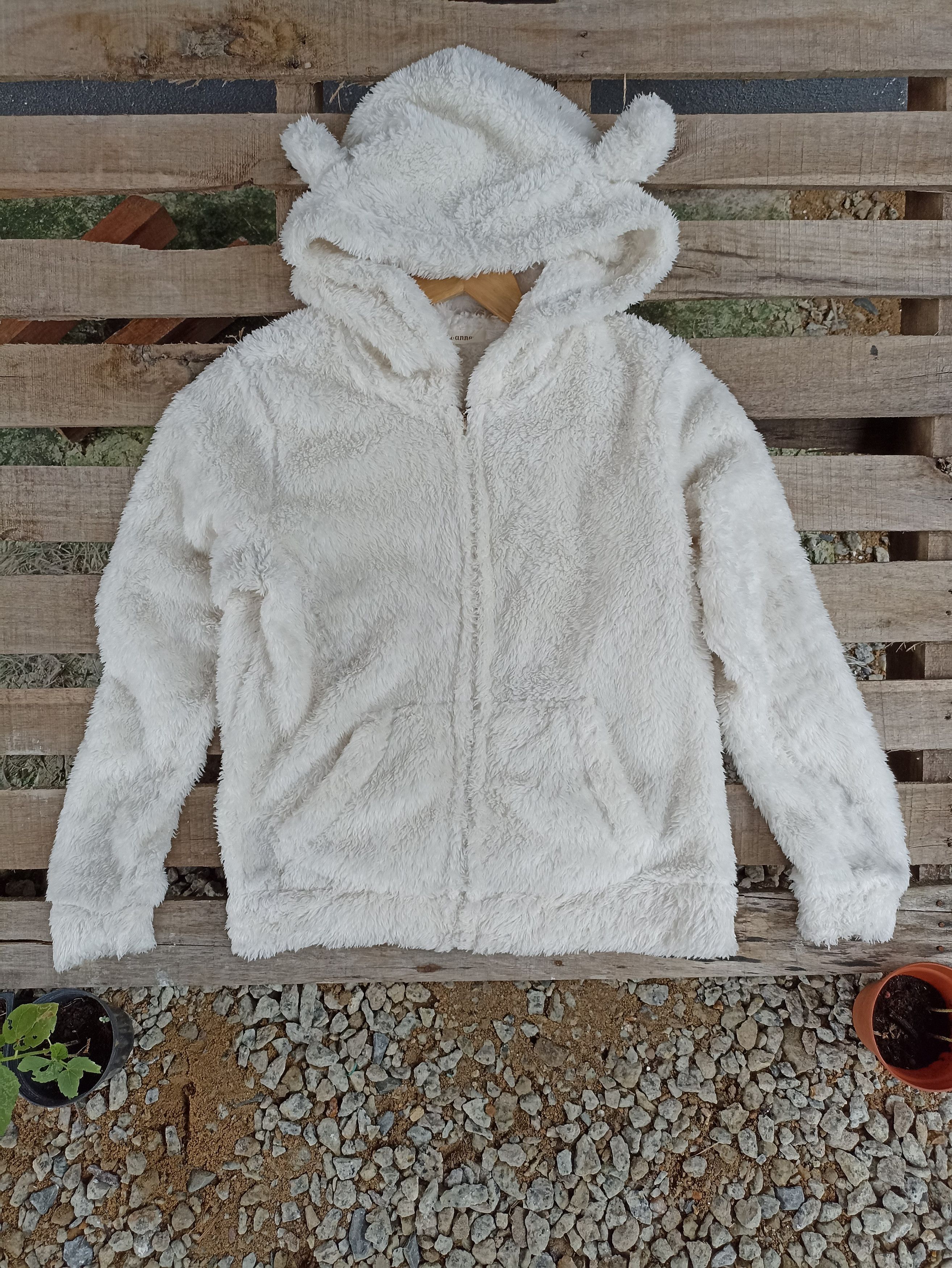 Japanese Brand (Women) tutu anna fuzzy fleece bear ear hoodie Size M / US 6-8 / IT 42-44 - 3 Thumbnail