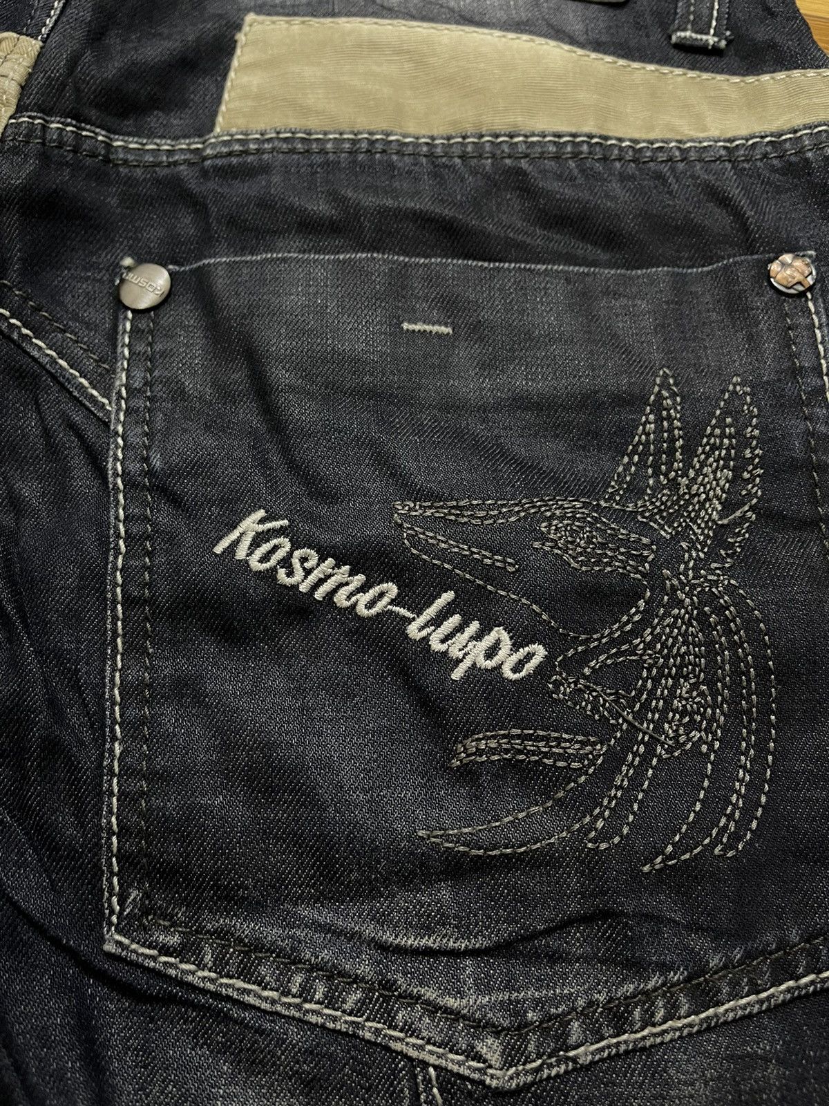 Japanese Brand K&M Jeans Patchwork Denim Pants Size US 32 / EU 48 - 3 Thumbnail