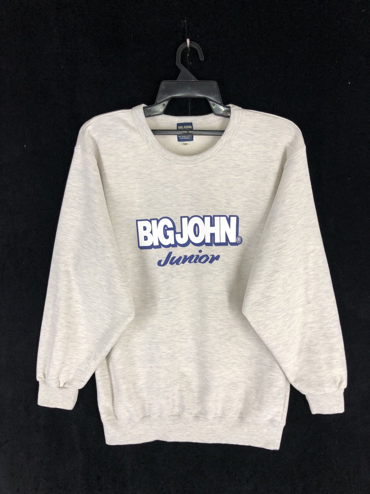 Big John × Japanese Brand × Vintage Vintage 90s Big john Junior Big Logo Sweatshirt Size US M / EU 48-50 / 2 - 1 Thumbnail