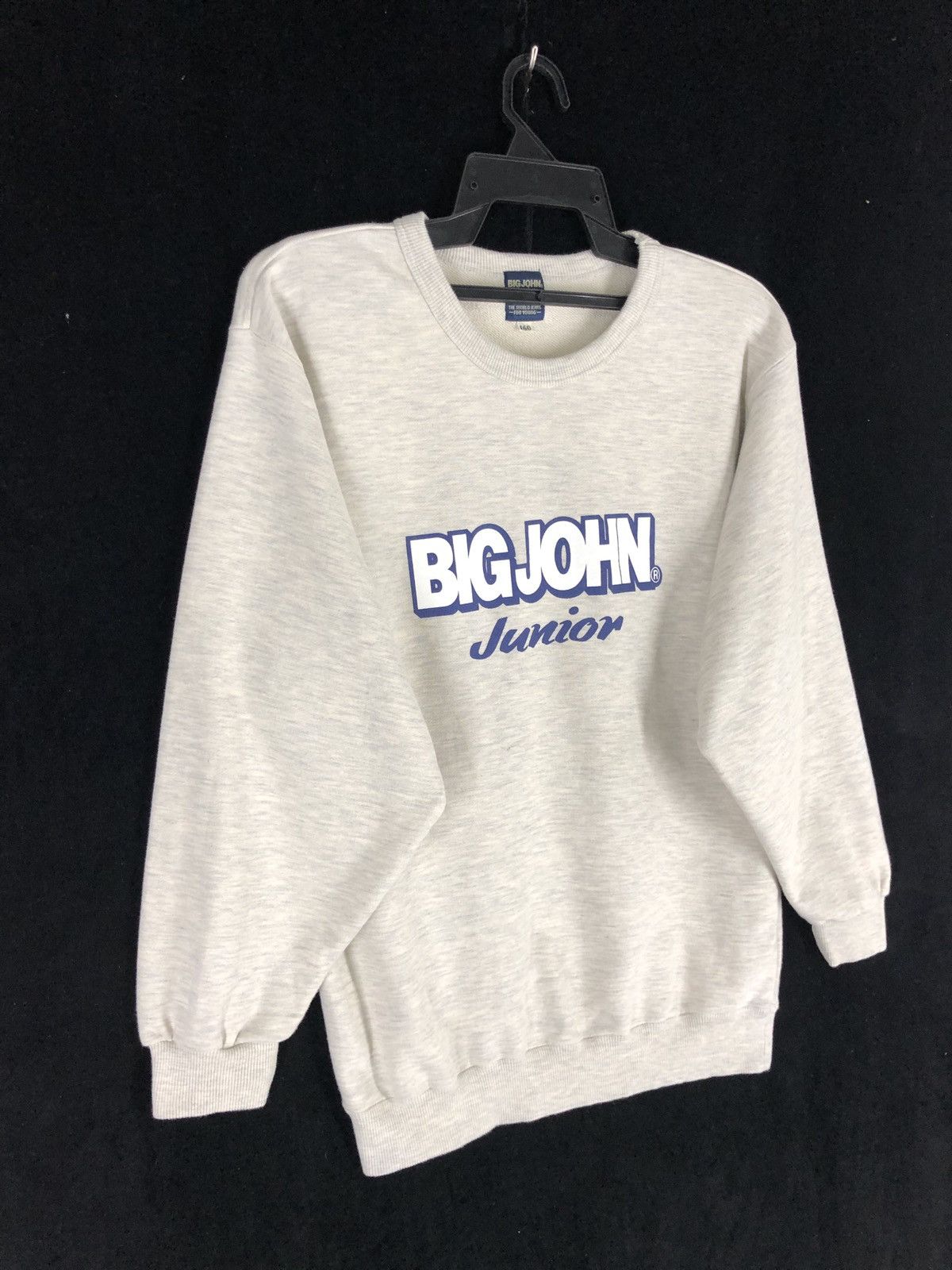 Big John × Japanese Brand × Vintage Vintage 90s Big john Junior Big Logo Sweatshirt Size US M / EU 48-50 / 2 - 3 Thumbnail