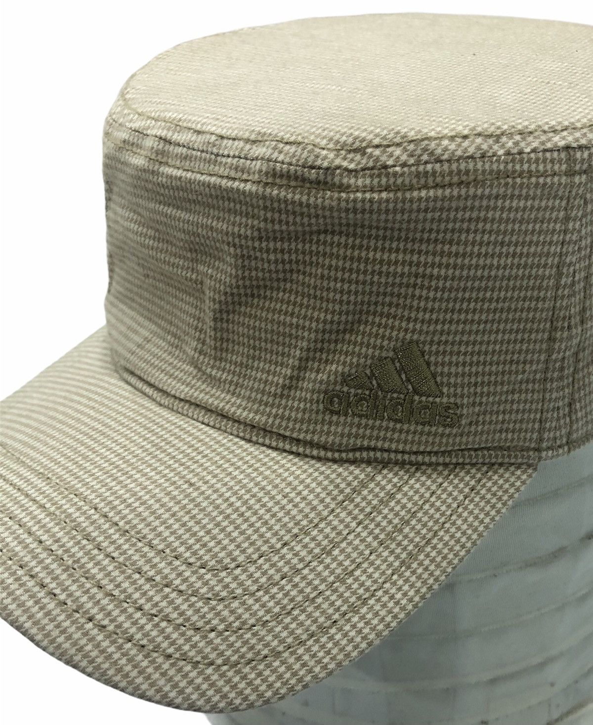 Adidas Vintage Adidas Cap 3 Stripe Cap Size ONE SIZE - 2 Thumbnail