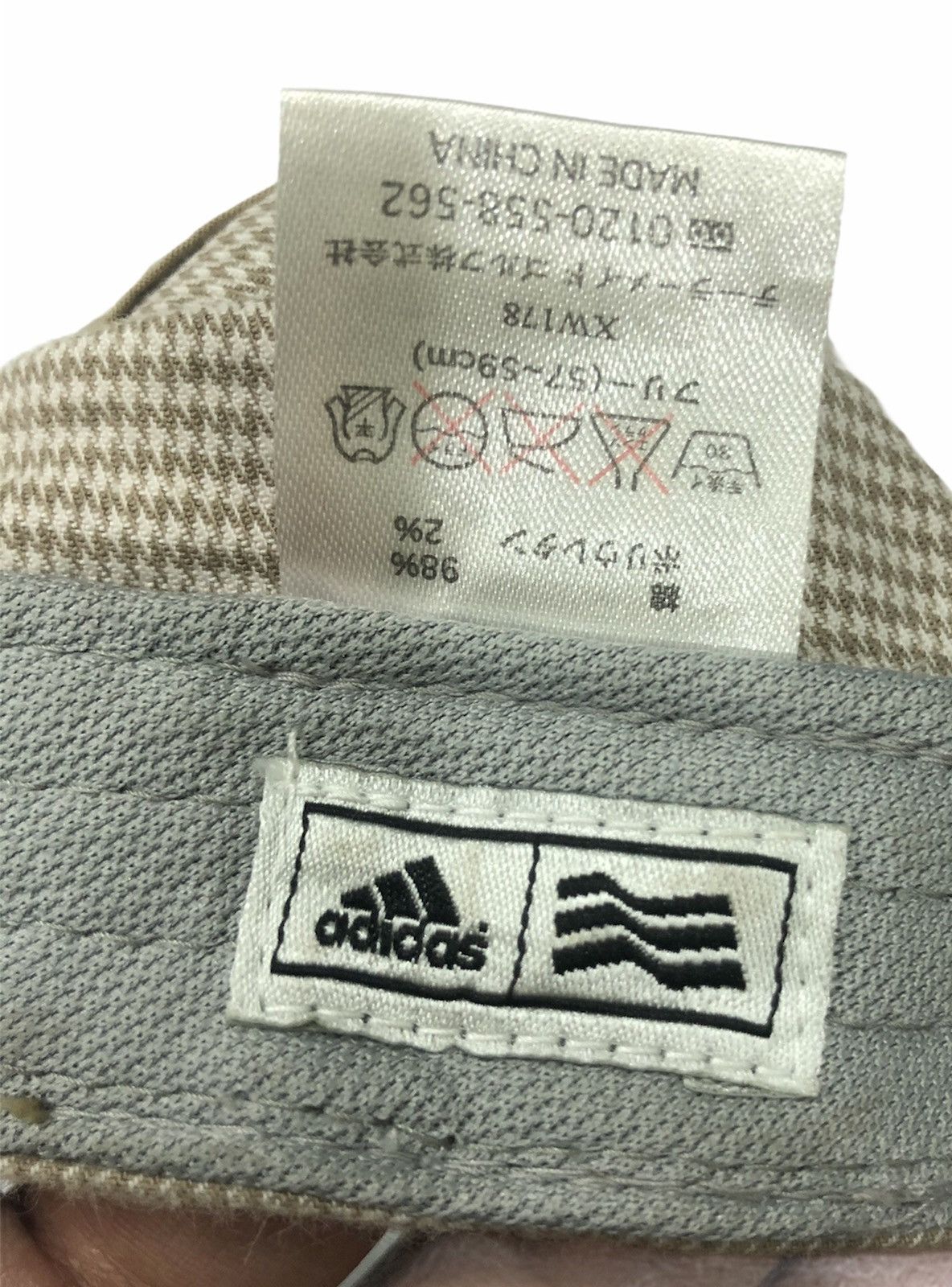 Adidas Vintage Adidas Cap 3 Stripe Cap Size ONE SIZE - 6 Thumbnail