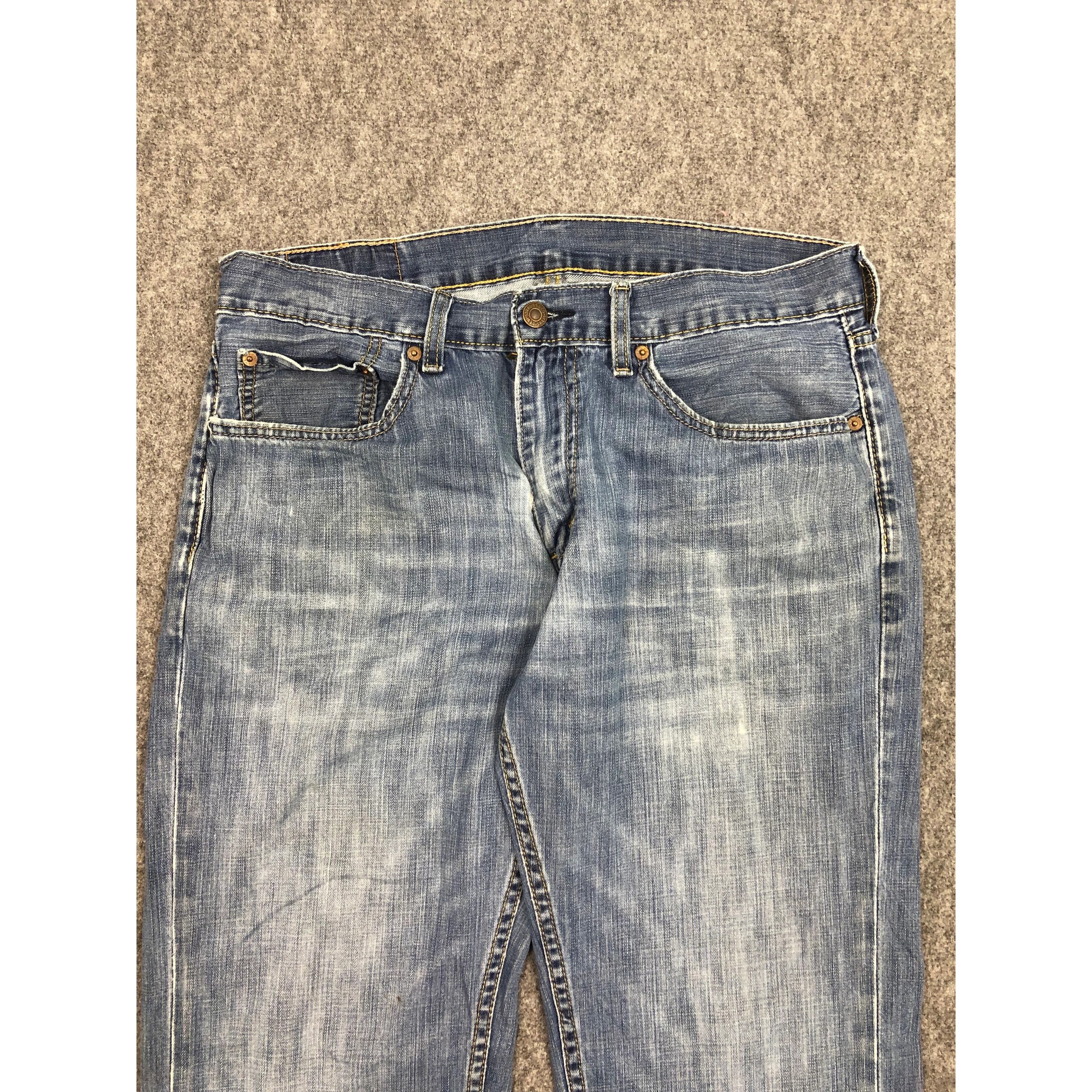 Levi's Vintage Levis 559 Denim Blue Jeans DP0292 Size US 34 / EU 50 - 3 Thumbnail
