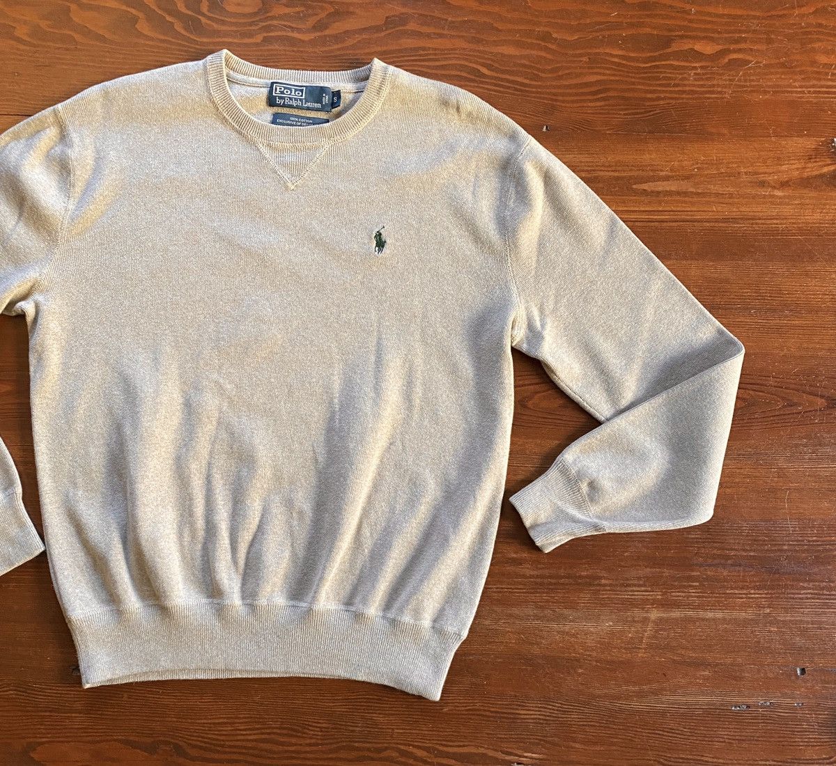 Vintage 90s Polo Ralph Lauren cotton knitted sweater