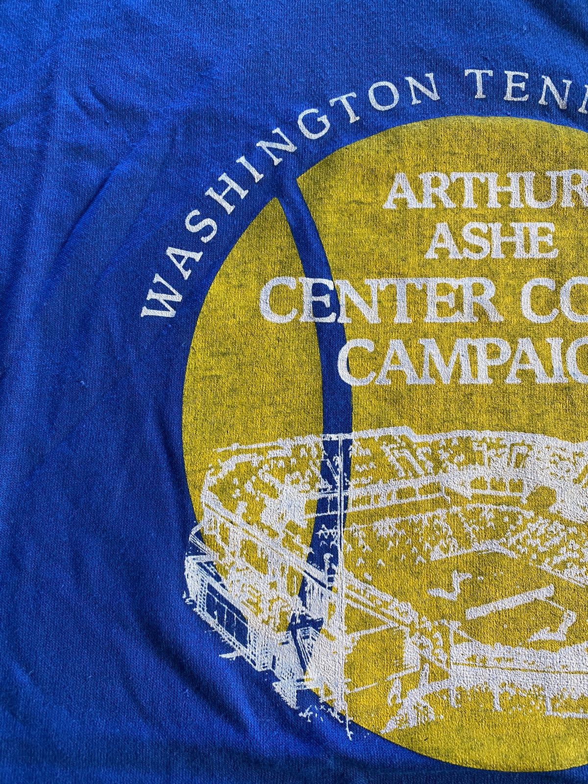 Vintage Vintage 70’s Arthur Ashe Washington Tennis Single Stitch Tee Size US XL / EU 56 / 4 - 2 Thumbnail