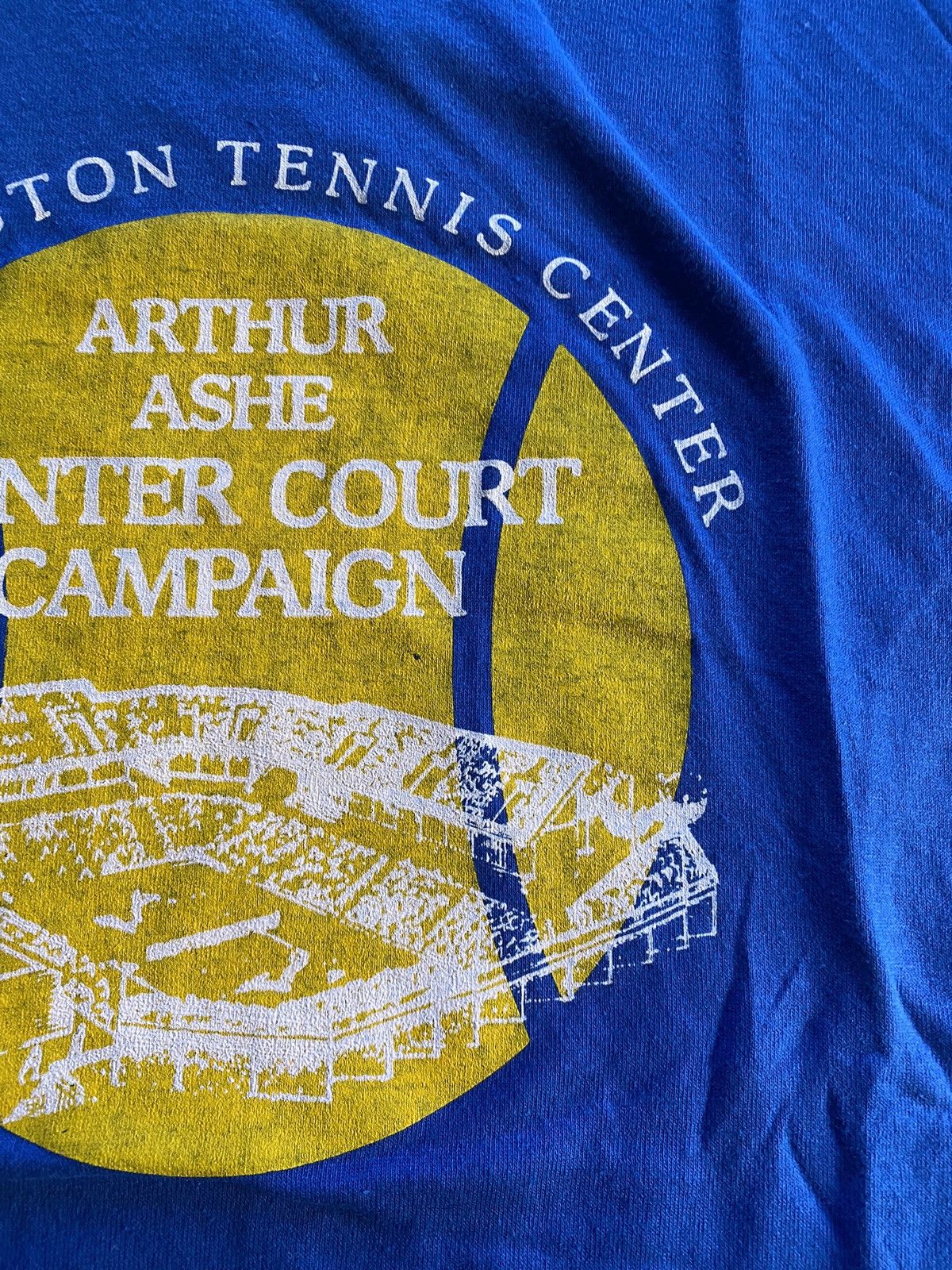 Vintage Vintage 70’s Arthur Ashe Washington Tennis Single Stitch Tee Size US XL / EU 56 / 4 - 3 Thumbnail