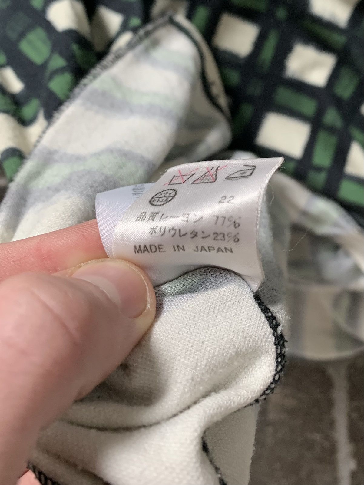 Jean Paul Gaultier × Vintage Vintage Jean Paul Gaultier Printed Plaid Shirt Homme Japan Size US S / EU 44-46 / 1 - 8 Thumbnail
