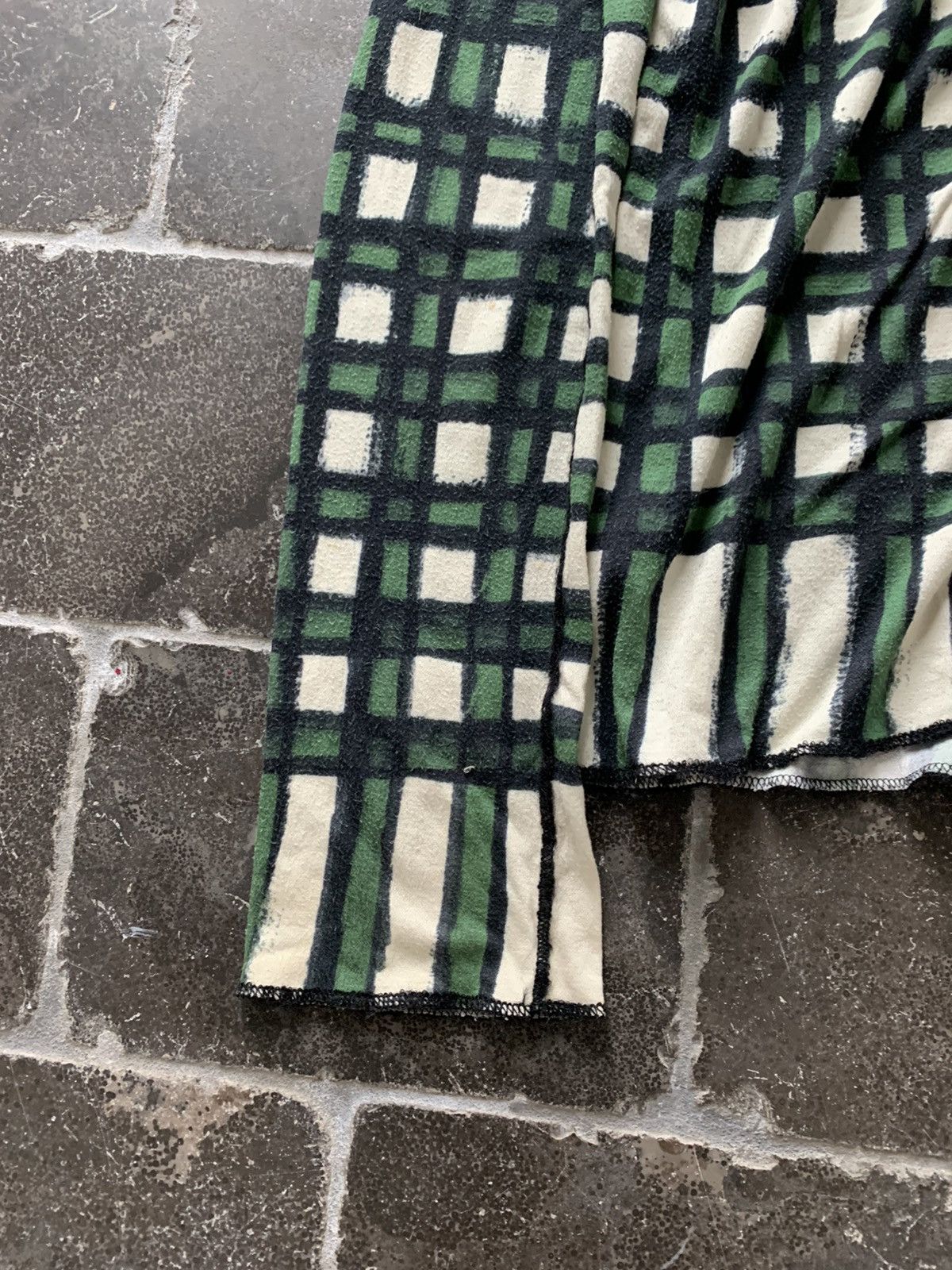 Jean Paul Gaultier × Vintage Vintage Jean Paul Gaultier Printed Plaid Shirt Homme Japan Size US S / EU 44-46 / 1 - 4 Thumbnail