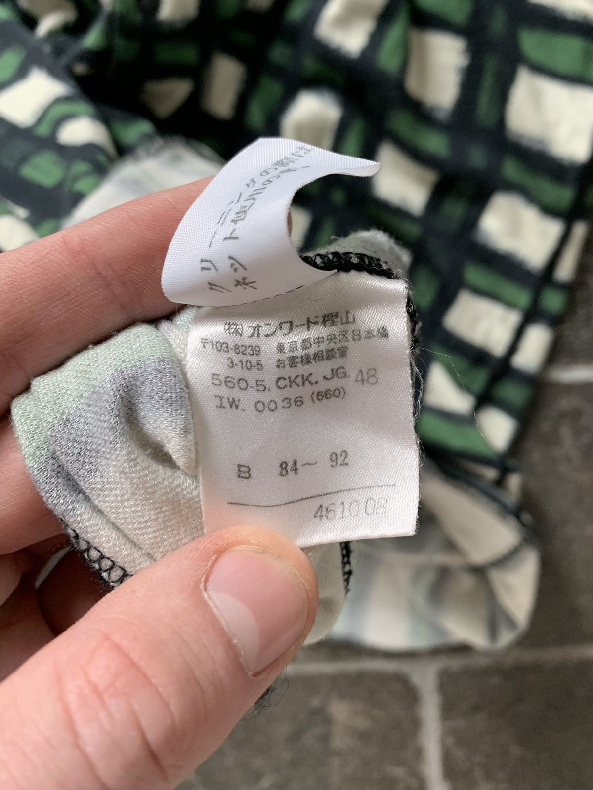 Jean Paul Gaultier × Vintage Vintage Jean Paul Gaultier Printed Plaid Shirt Homme Japan Size US S / EU 44-46 / 1 - 7 Thumbnail