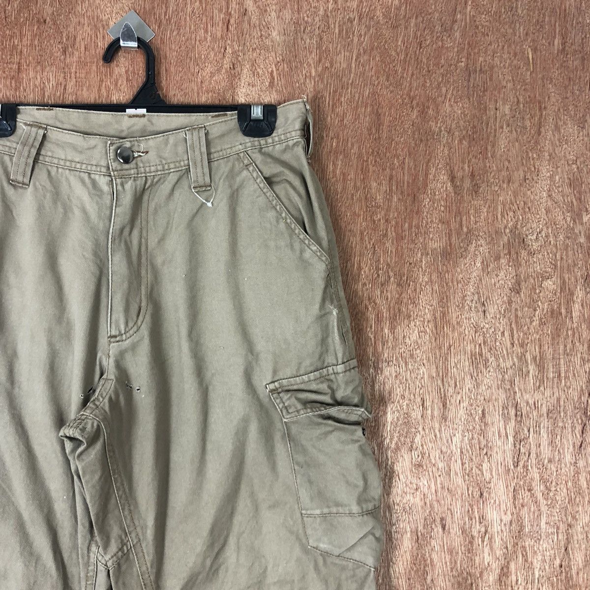Japanese Brand DLL The Tough Brown Multipocket Cargo Pants #C1116 Size US 28 / EU 44 - 5 Thumbnail