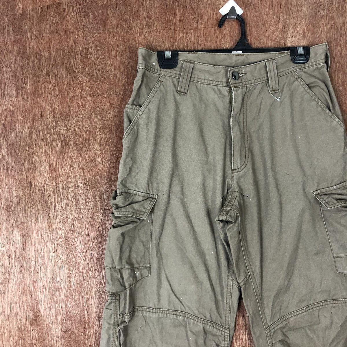 Japanese Brand DLL The Tough Brown Multipocket Cargo Pants #C1116 Size US 28 / EU 44 - 6 Thumbnail