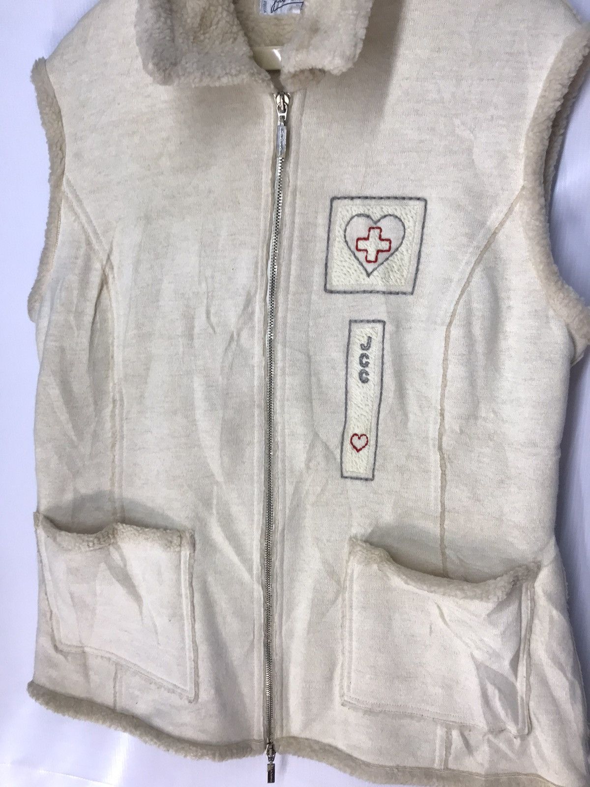 Jean Charles De Castelbajac × Vintage Sleeveless castelbajac zipper Size US M / EU 48-50 / 2 - 7 Thumbnail