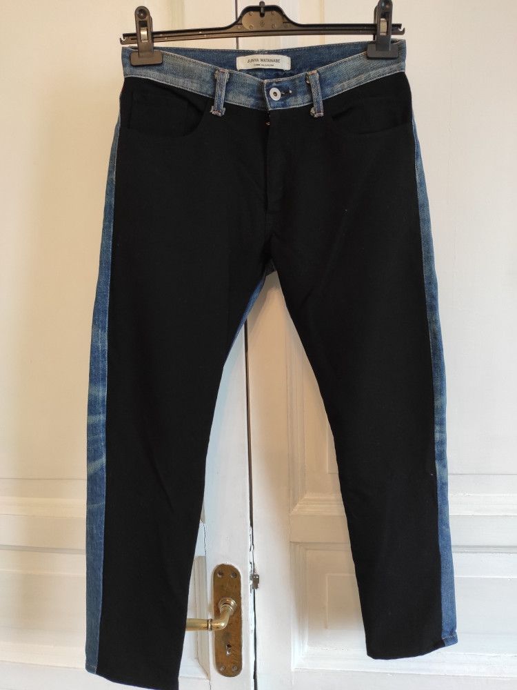Comme des Garcons Patchworn cropped wool & denim pants.Like Undercover Size 28" / US 6 / IT 42 - 3 Thumbnail
