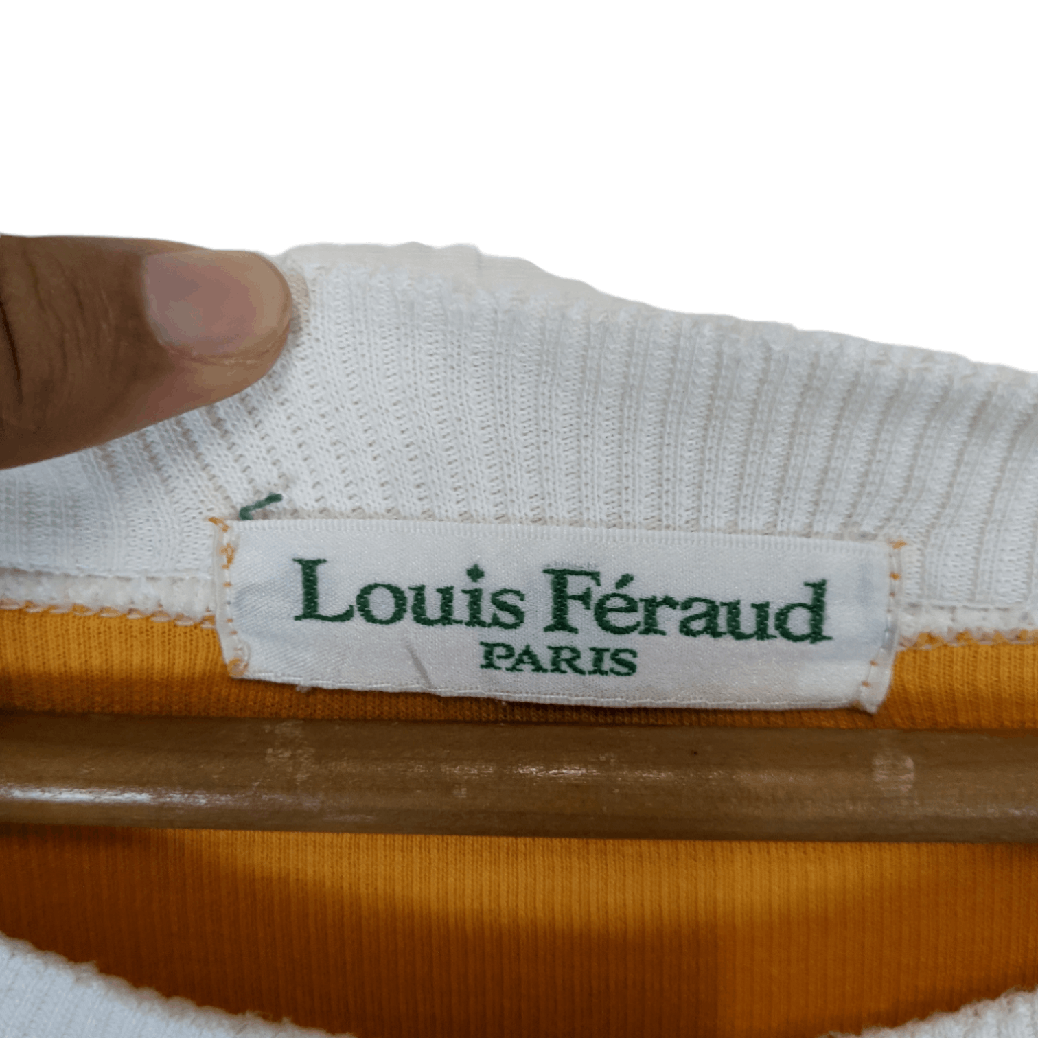 Louis Feraud LOUIS FERAUD Big Logo Spell Out Multicolor Sweatshirt Size US M / EU 48-50 / 2 - 9 Thumbnail