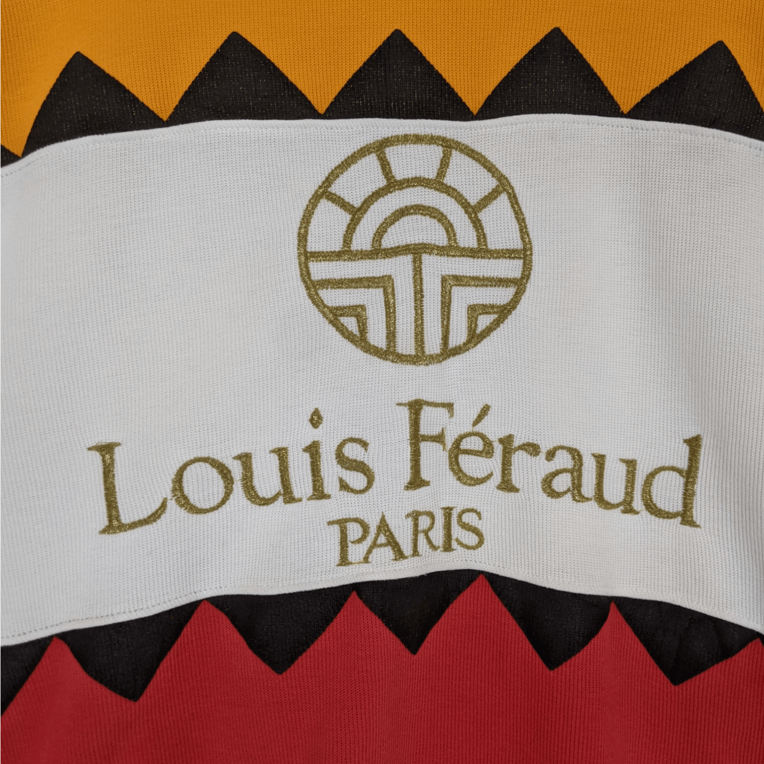 Louis Feraud LOUIS FERAUD Big Logo Spell Out Multicolor Sweatshirt Size US M / EU 48-50 / 2 - 4 Thumbnail