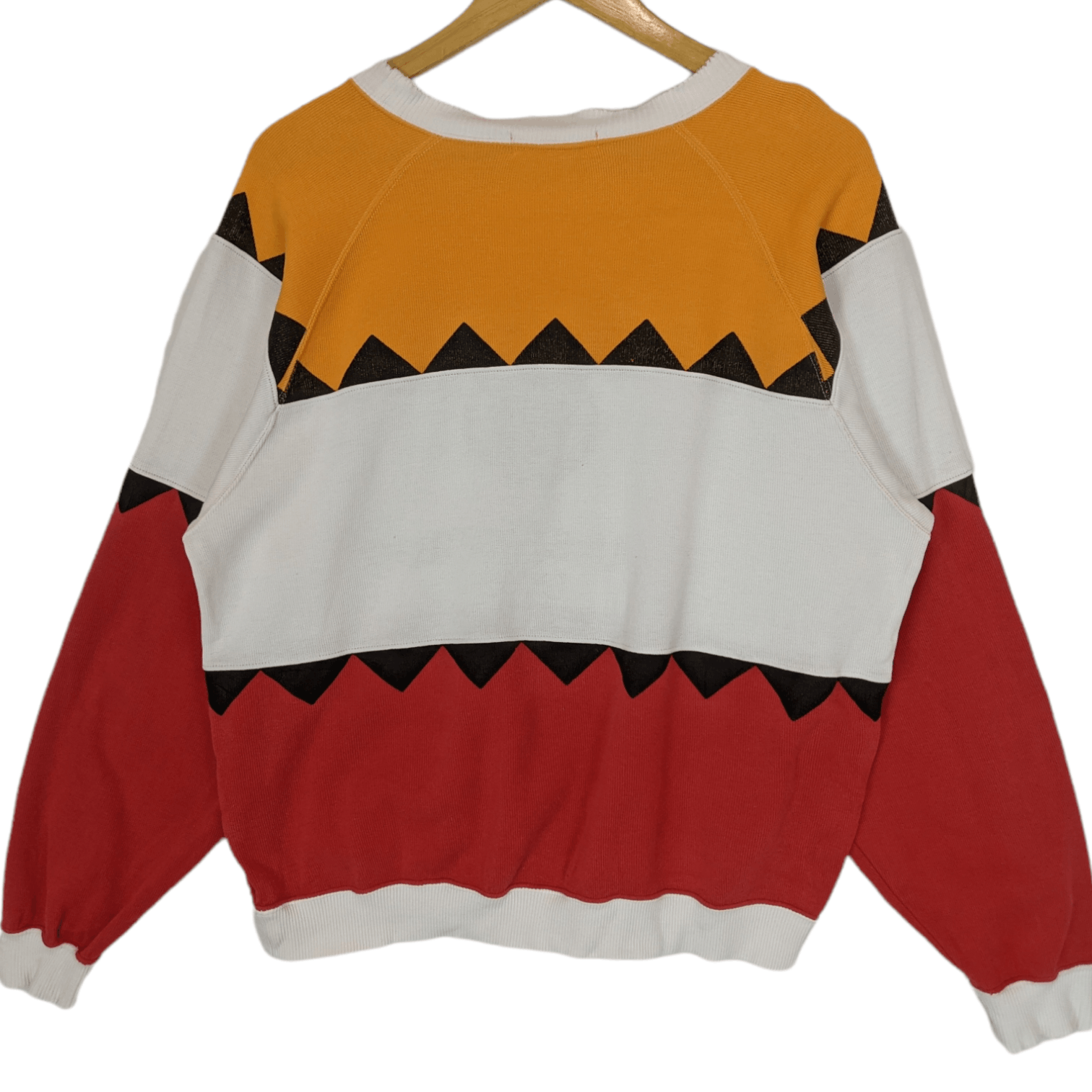 Louis Feraud LOUIS FERAUD Big Logo Spell Out Multicolor Sweatshirt Size US M / EU 48-50 / 2 - 6 Thumbnail