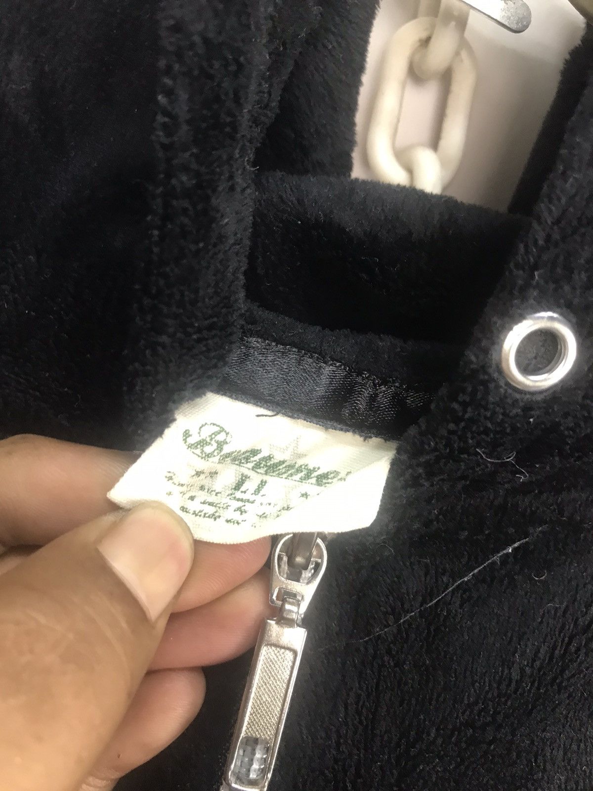 Japanese Brand Beaumere printed velvet zipper hoodie Size US M / EU 48-50 / 2 - 5 Thumbnail