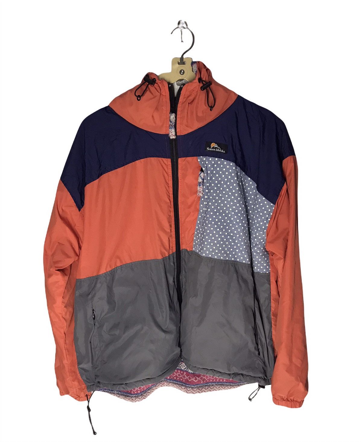 Other Reversible zipper hoodie jacket by green works Size US M / EU 48-50 / 2 - 3 Thumbnail