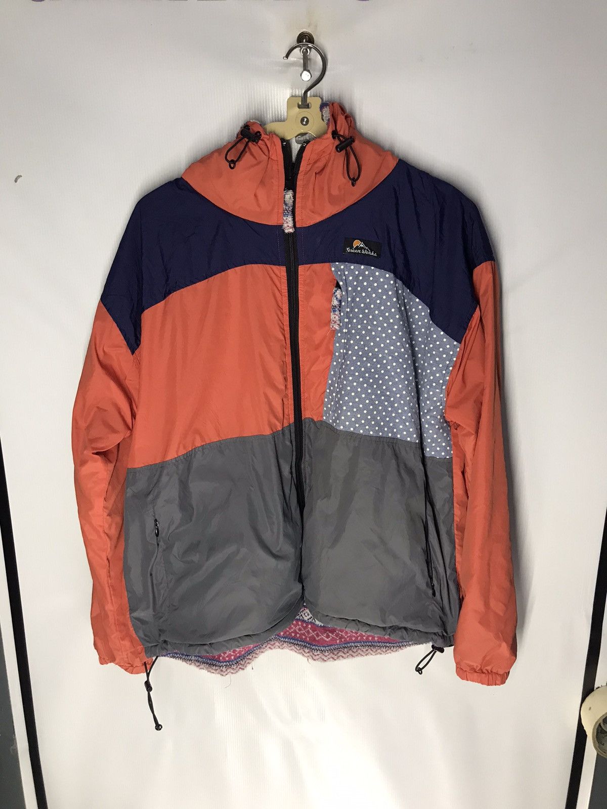 Other Reversible zipper hoodie jacket by green works Size US M / EU 48-50 / 2 - 9 Thumbnail