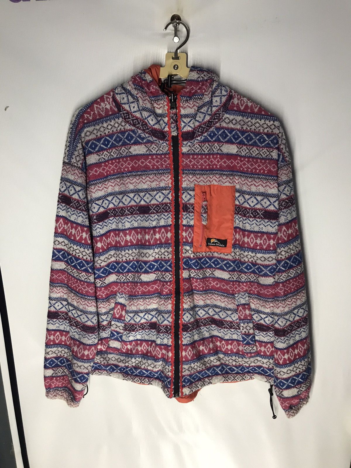 Other Reversible zipper hoodie jacket by green works Size US M / EU 48-50 / 2 - 7 Thumbnail