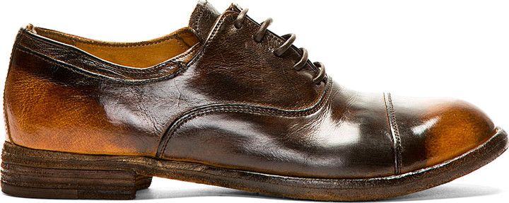 Officine Creative Two tone oxford shoes.Like Berluti or Dior oxfords Size US 8.5 / EU 41-42 - 3 Thumbnail