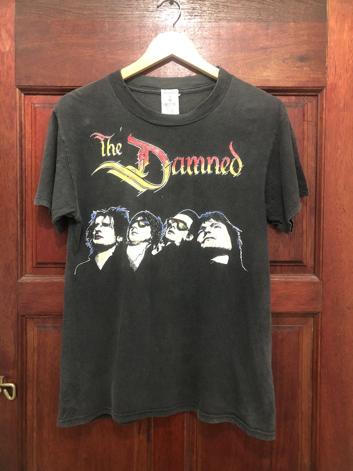 Band Tees Vintage 90s The Damned Sun Faded Punk Tee Size US M / EU 48-50 / 2 - 1 Thumbnail