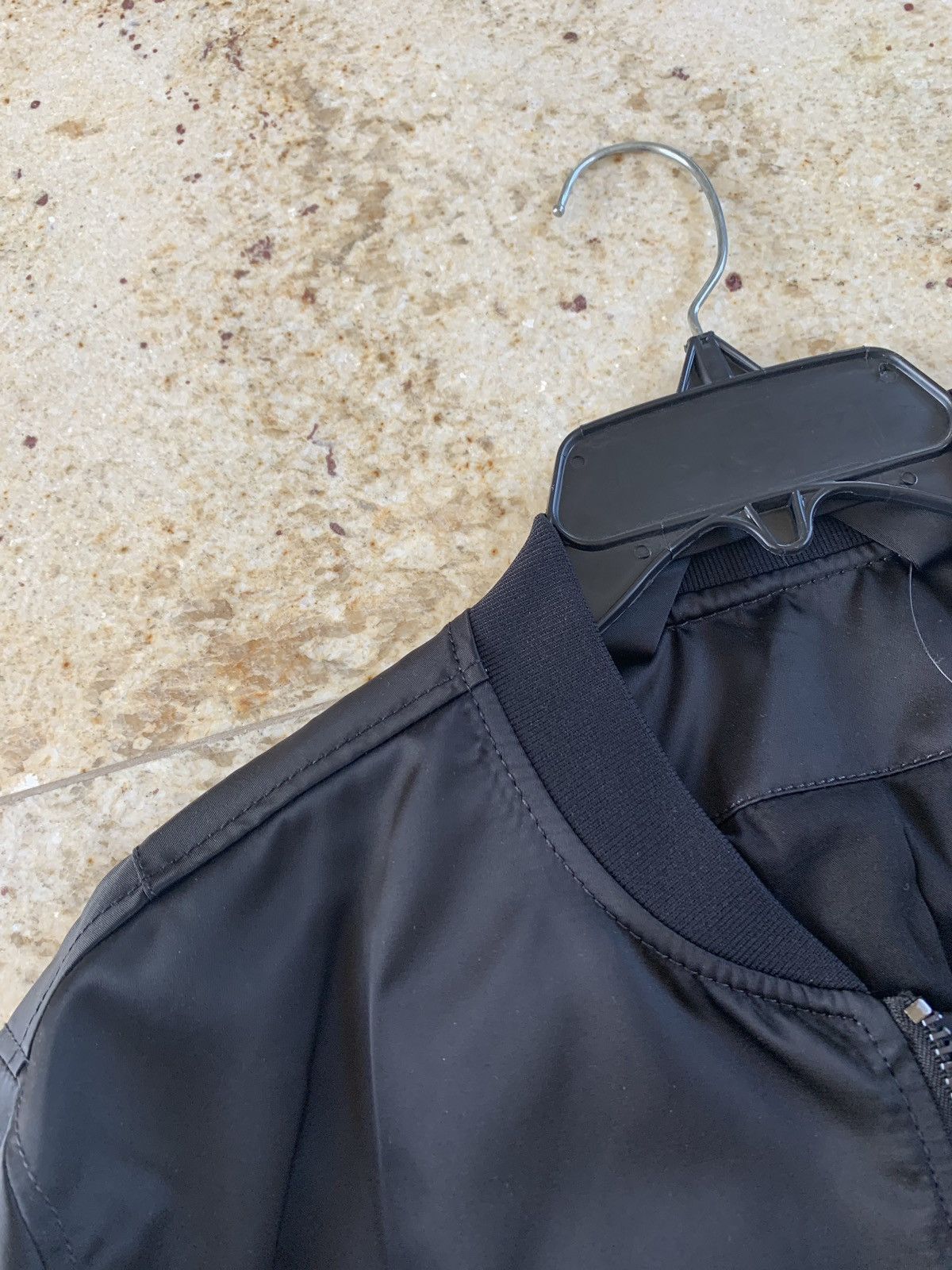 Selo Light Padded Bomber Jacket in Black