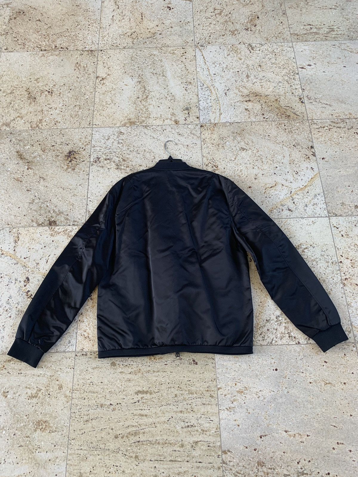 Selo Light Padded Bomber Jacket in Black
