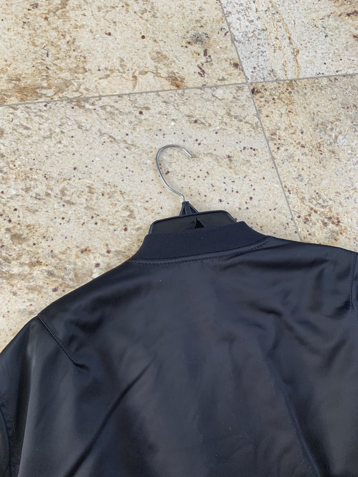 Selo Light Padded Bomber Jacket in Black