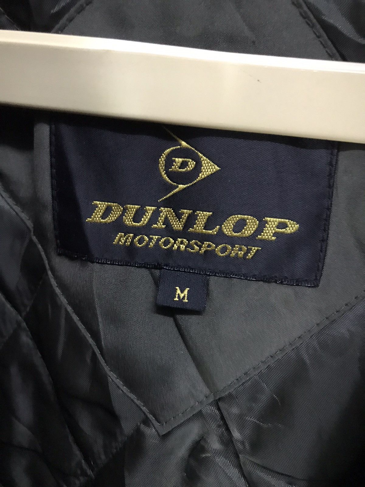 Dunlop × Japanese Brand Vintage Dunlop Motorsport jacket hidden hoodie Size US M / EU 48-50 / 2 - 3 Thumbnail